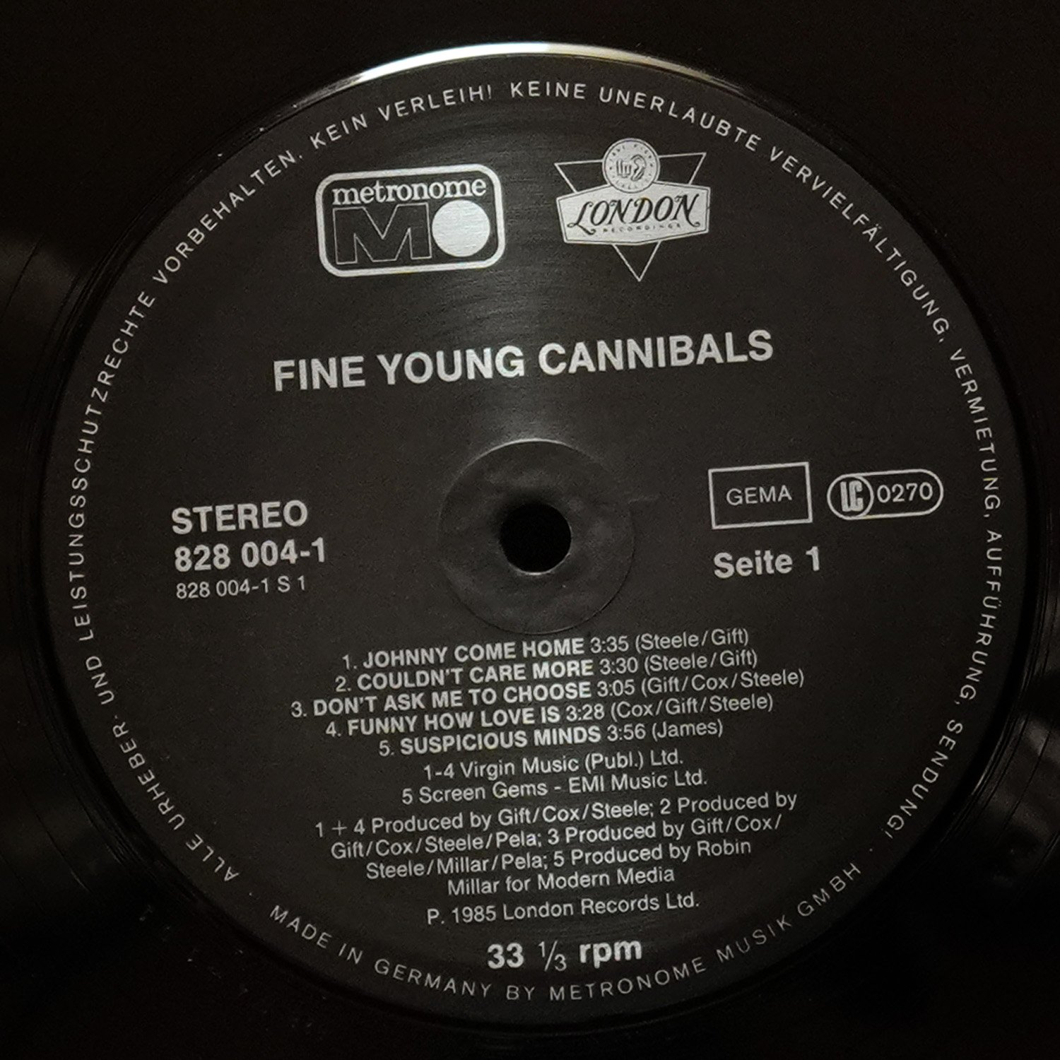 LP Fine Young Cannibals — Fine Young Cannibals фото 2