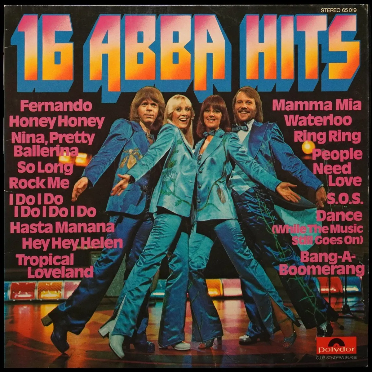 LP Abba — 16 ABBA Hits (клубное издание) фото