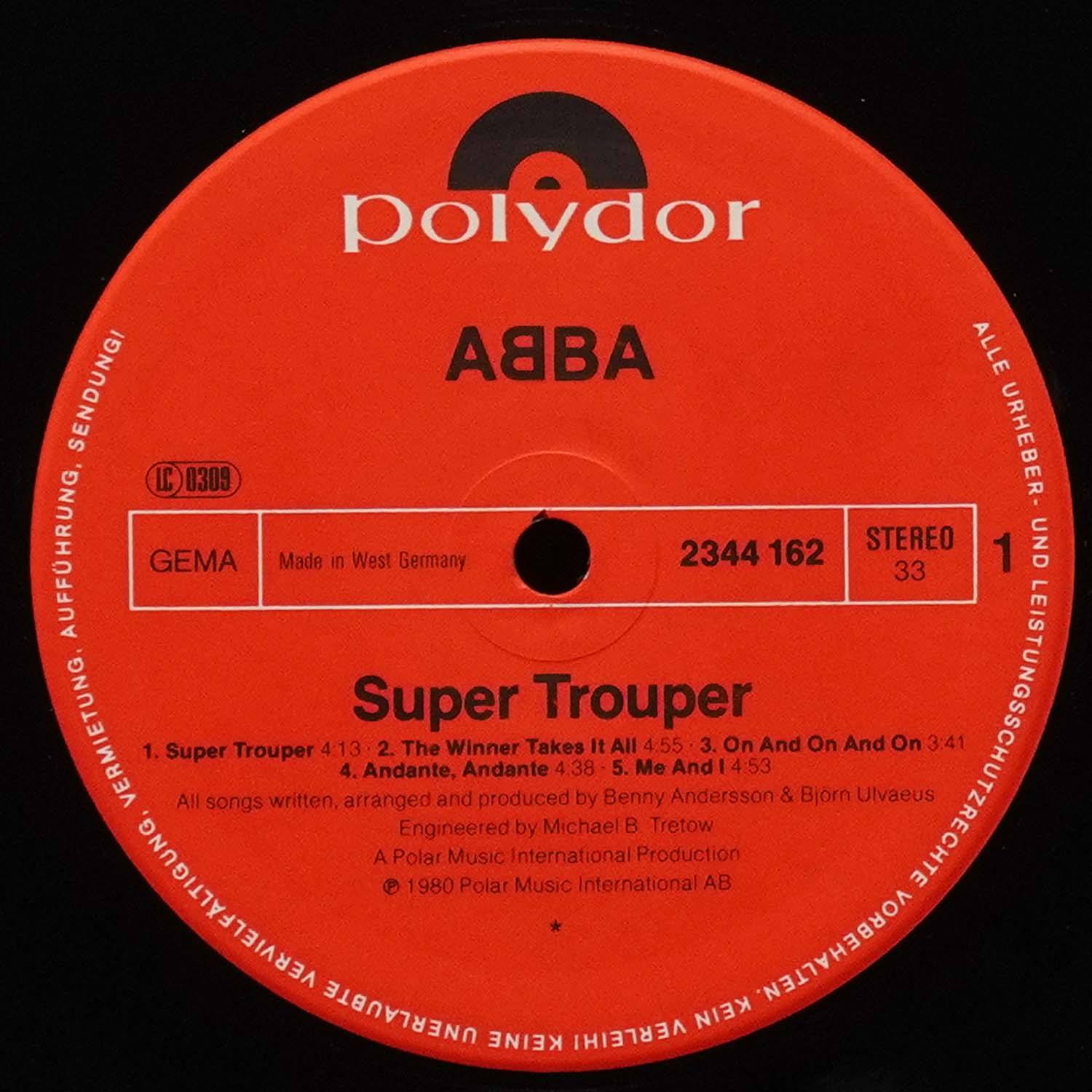 LP Abba — Super Trouper фото 3