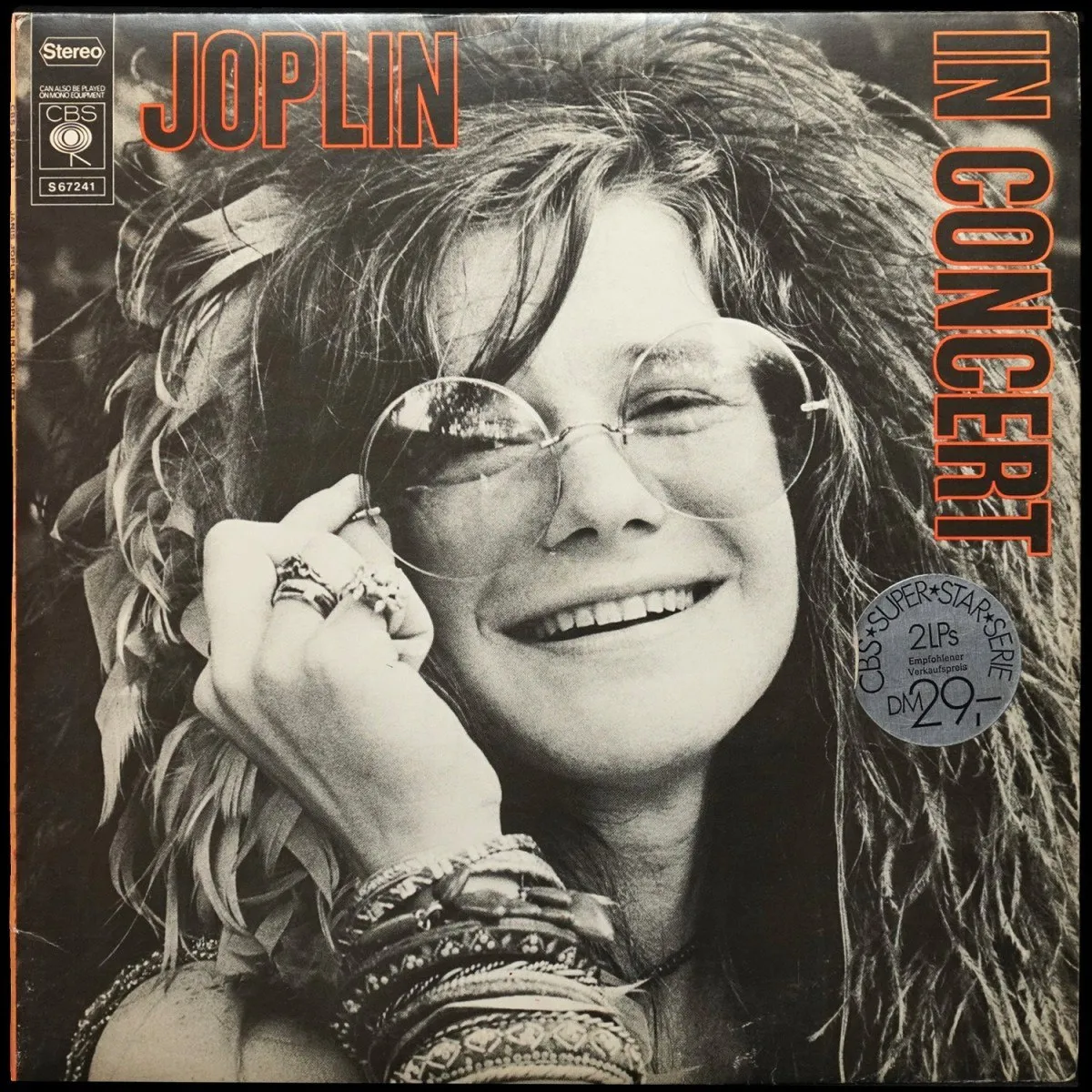 LP Janis Joplin — In Concert (2LP) фото