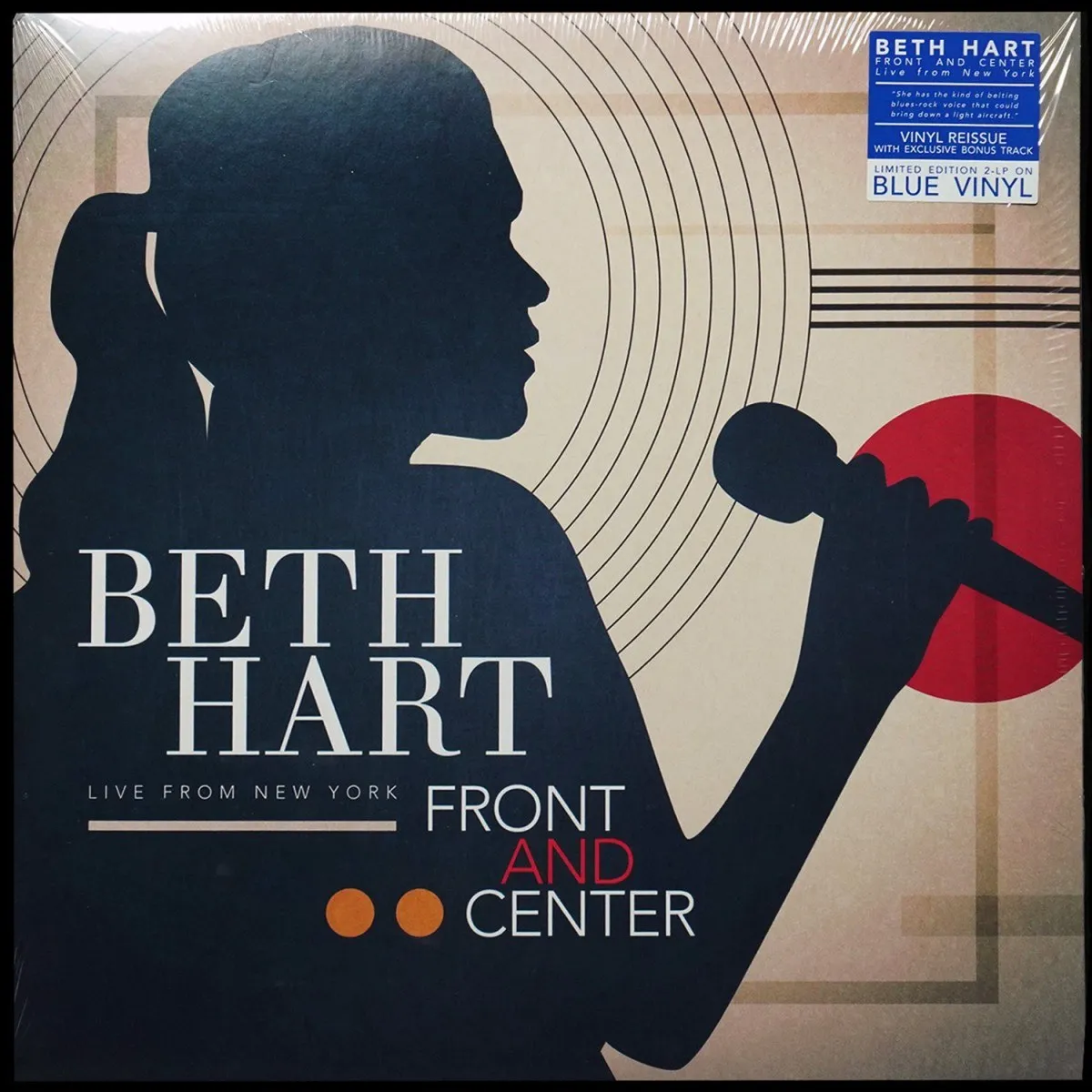 LP Beth Hart — Front And Center (Live From New York) (2LP,  цветной винил) фото