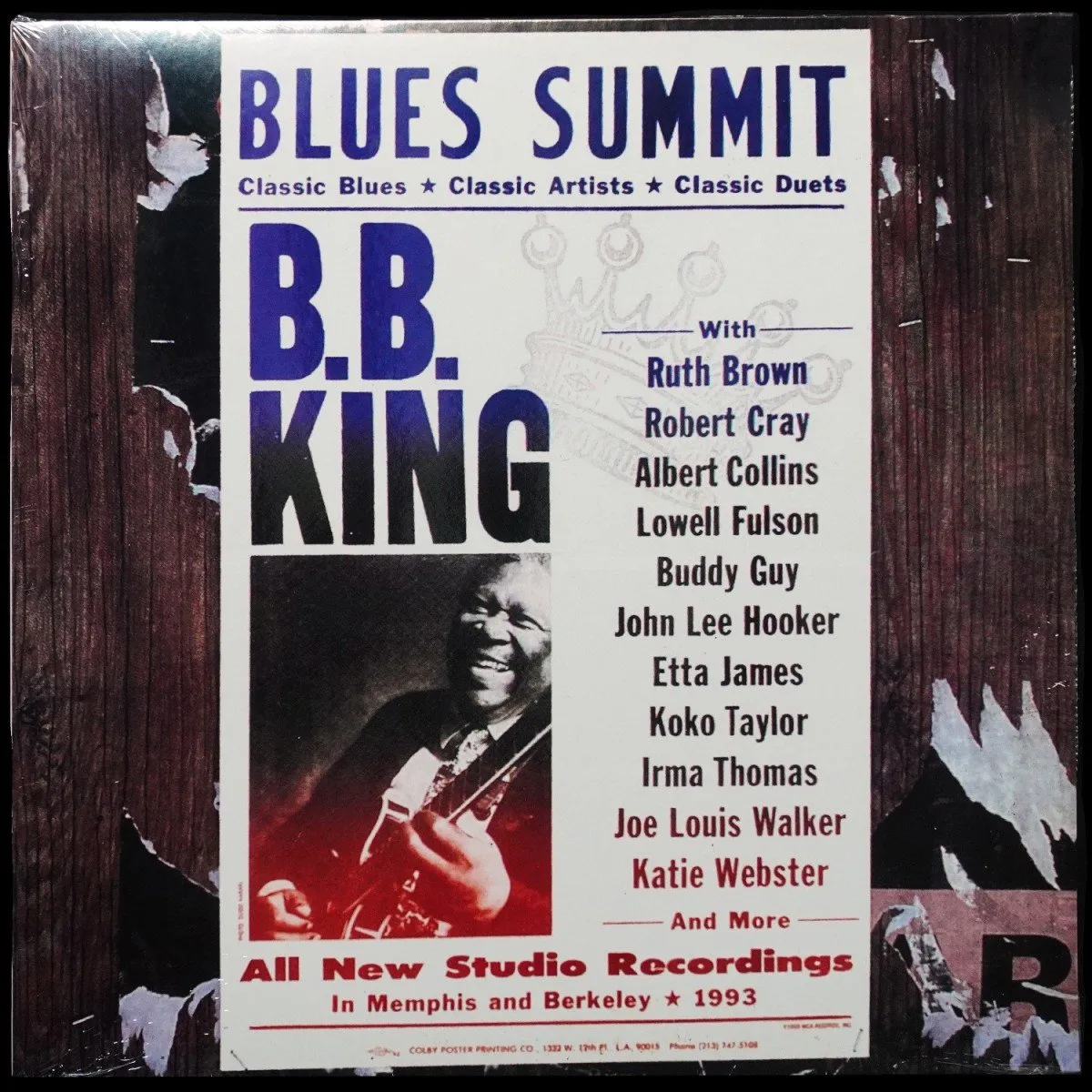 LP B.B. King — Blues Summit фото