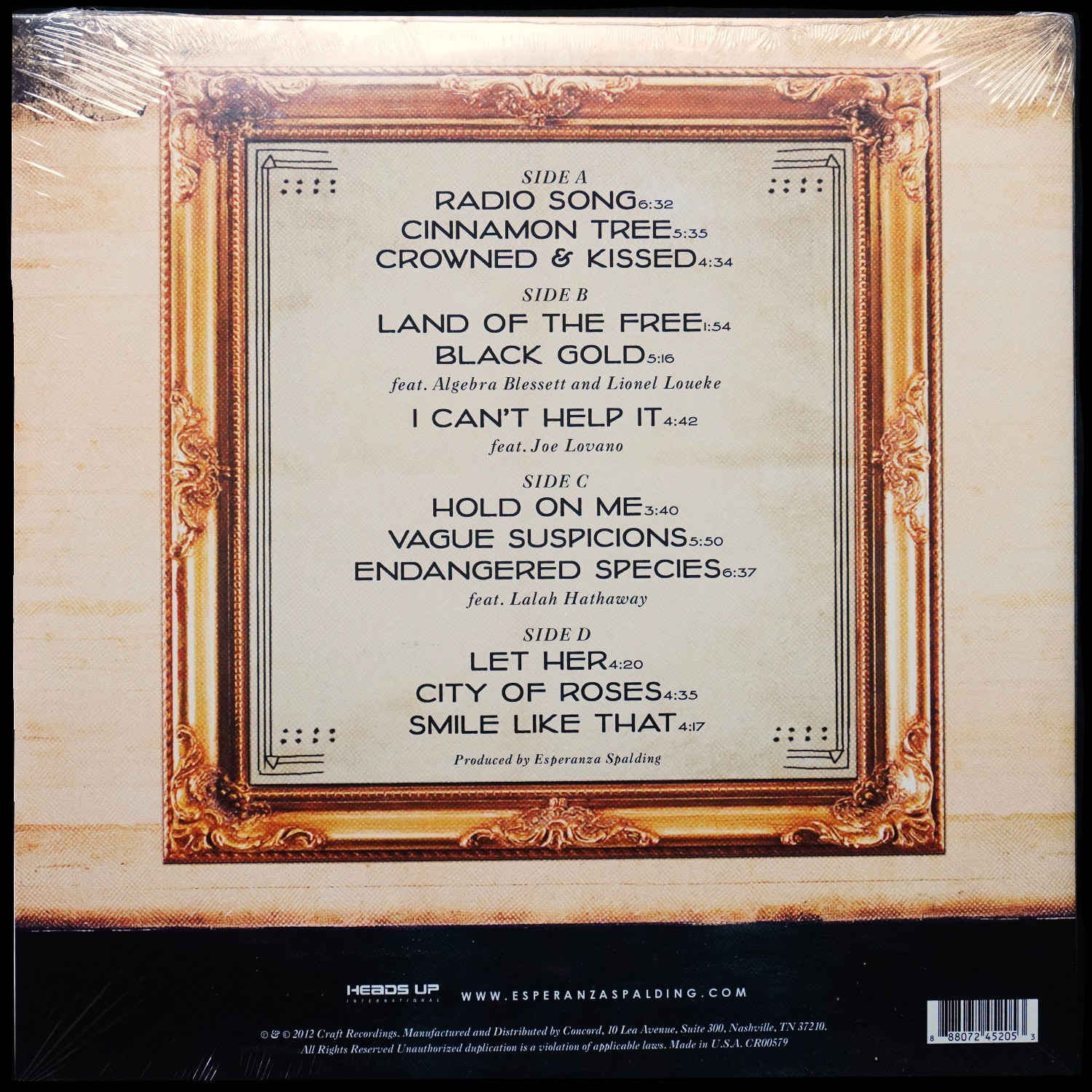 LP Esperanza Spalding — Radio Music Society (2LP) фото 2