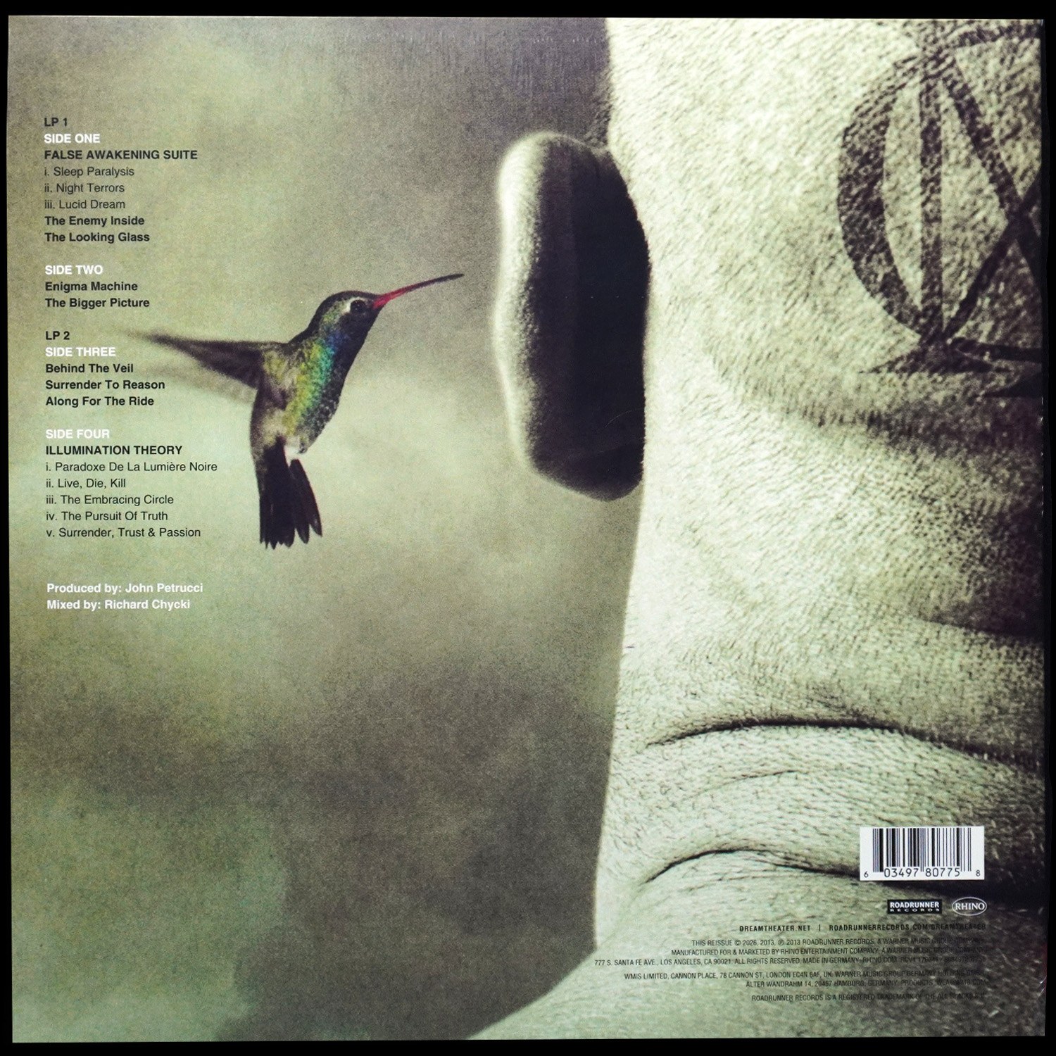 LP Dream Theater — Dream Theater (2LP, цветной винил) фото 2