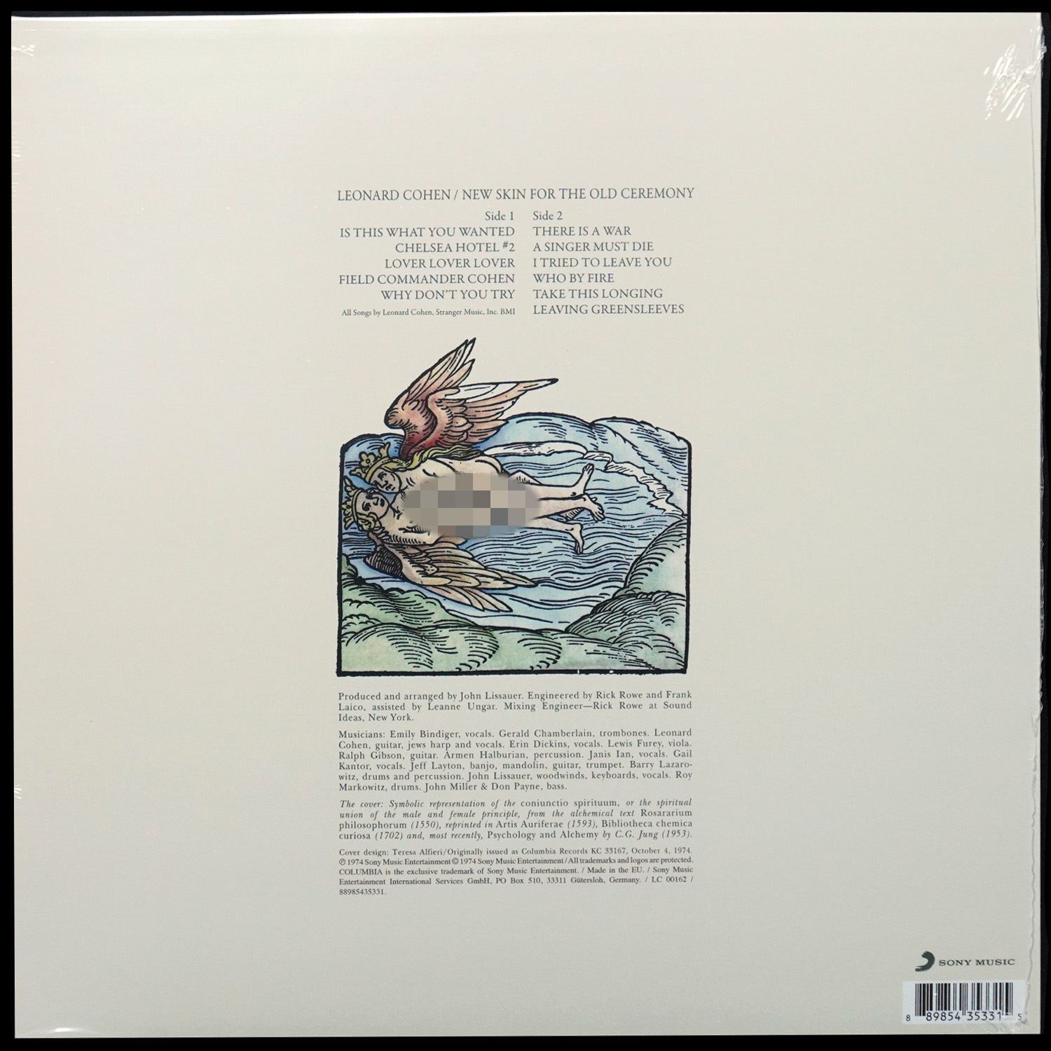 LP Leonard Cohen — New Skin For The Old Ceremony фото 2