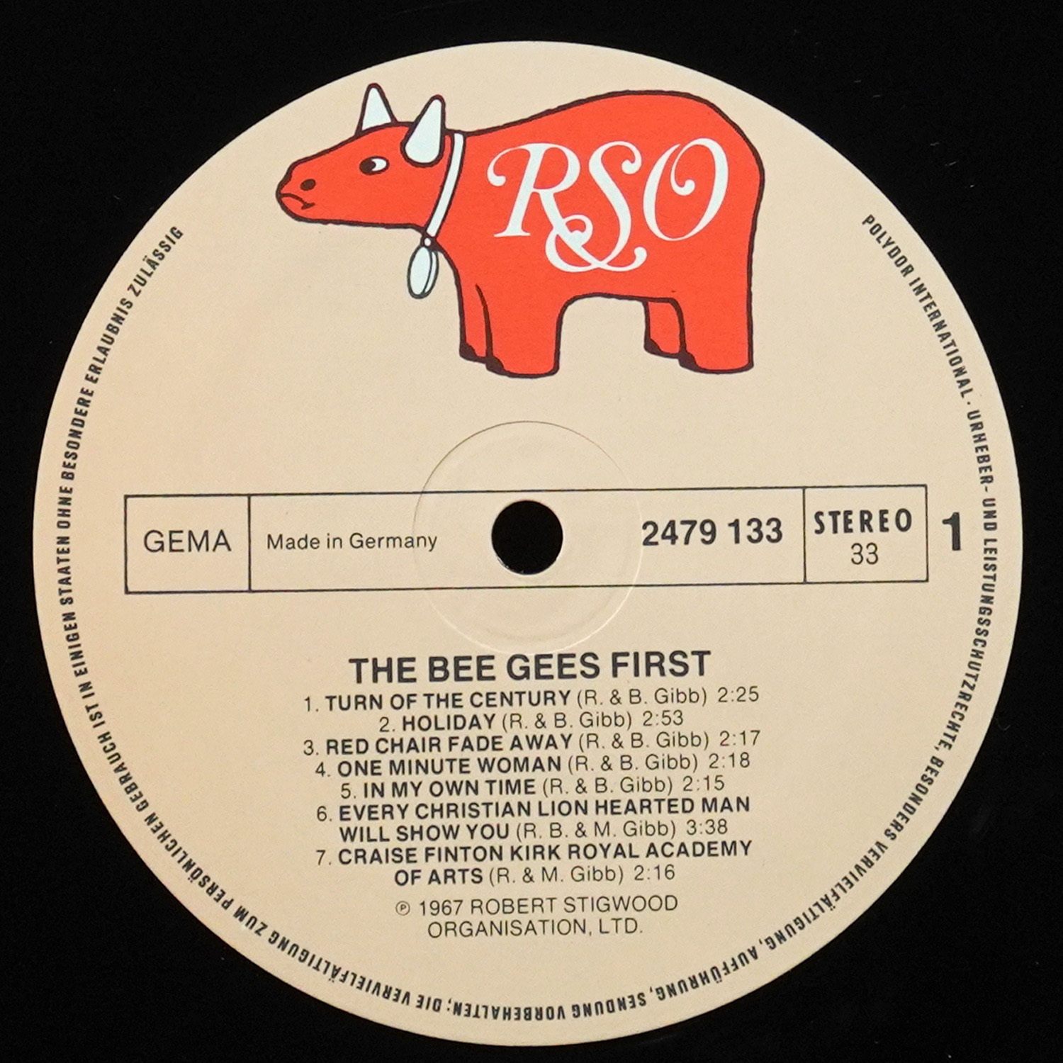 LP Bee Gees — Bee Gees' 1st фото 3