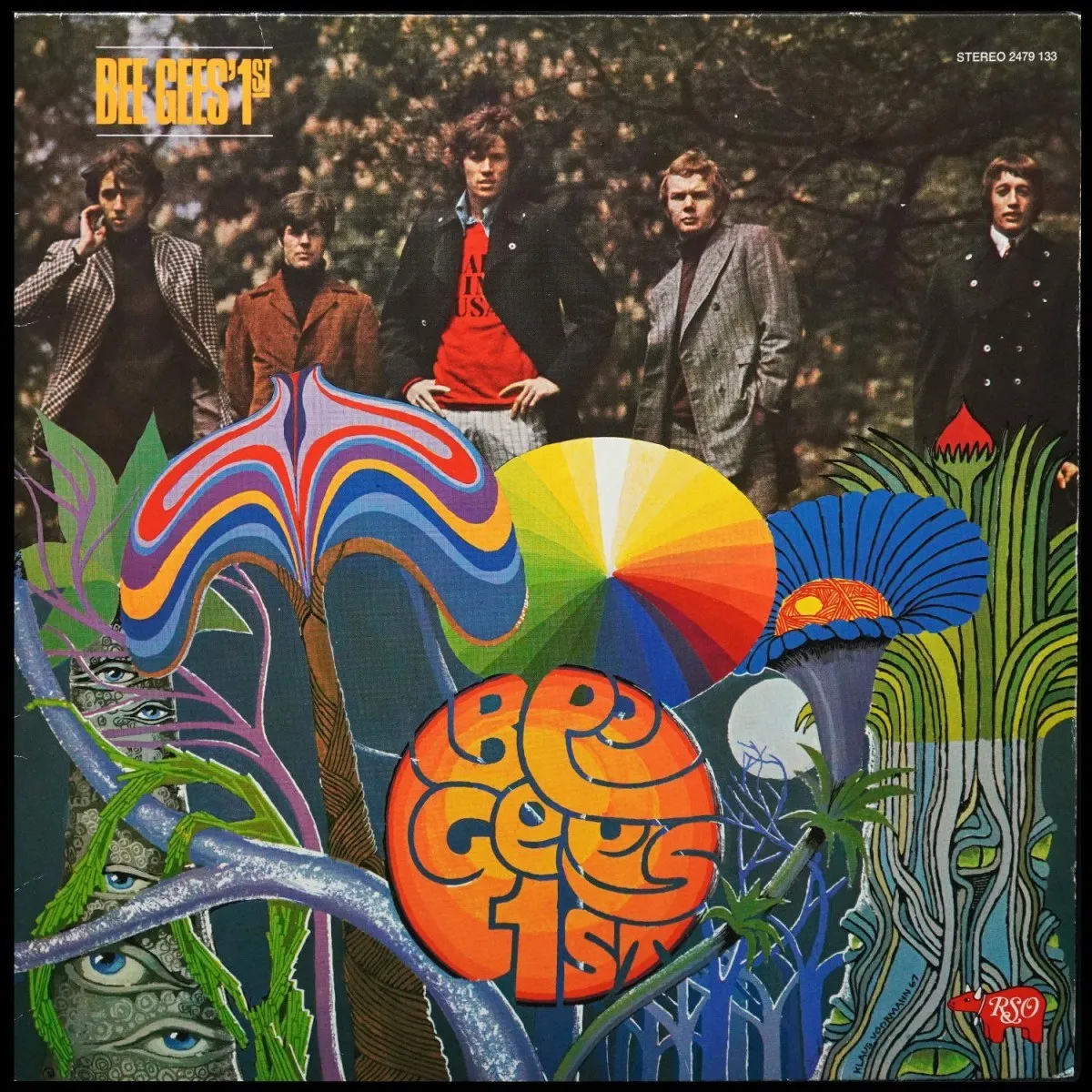 LP Bee Gees — Bee Gees' 1st фото