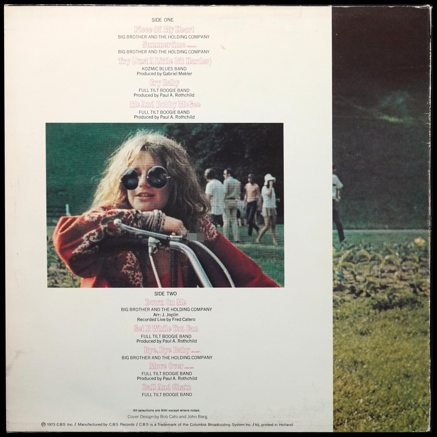 LP Janis Joplin — Janis Joplin's Greatest Hits фото 2