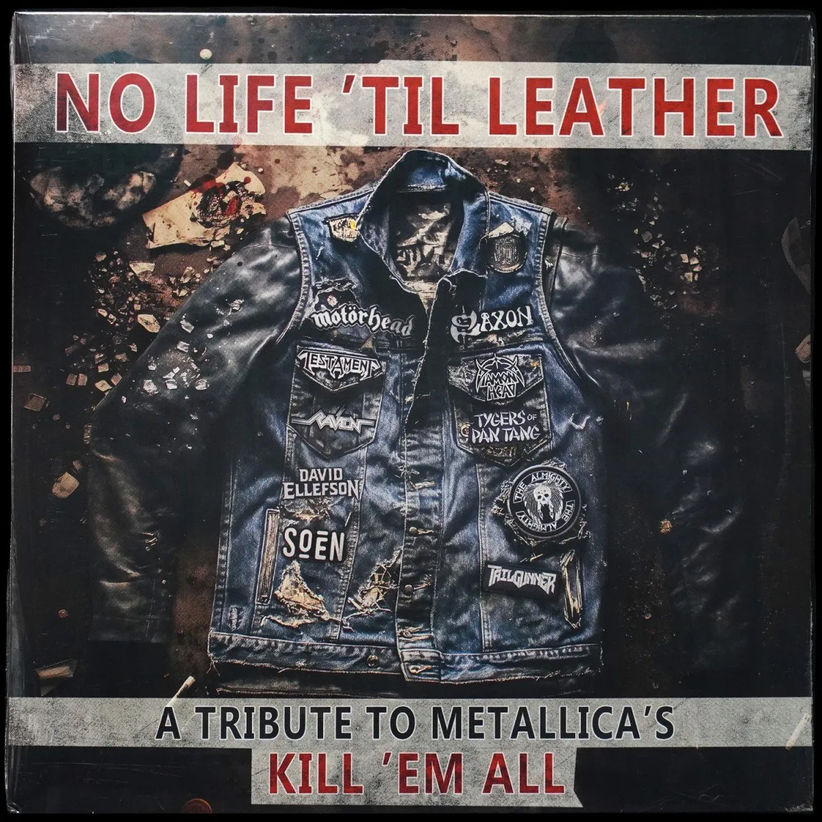 LP V/A — No Life 'Til Leather - A Tribute To Metallica's Kill 'Em All фото