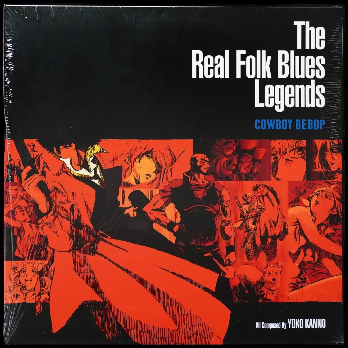LP Seatbelts — Real Folk Blues Legends - Cowboy Bebop (2LP,  цветной винил) фото