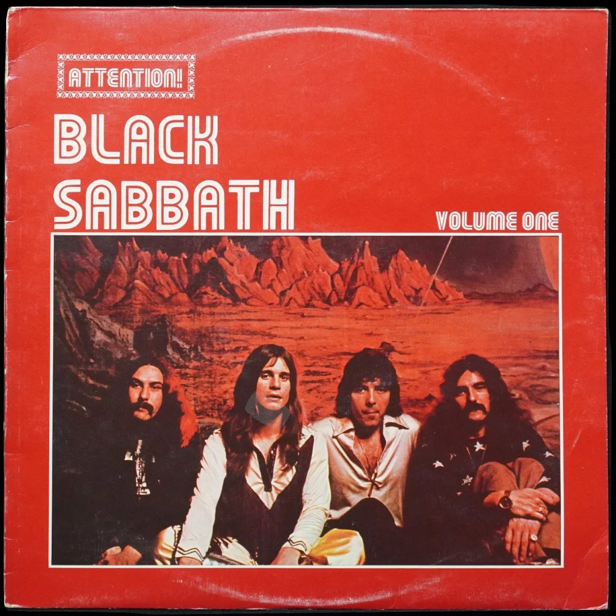 LP Black Sabbath — Attention! Black Sabbath Vol.1 фото