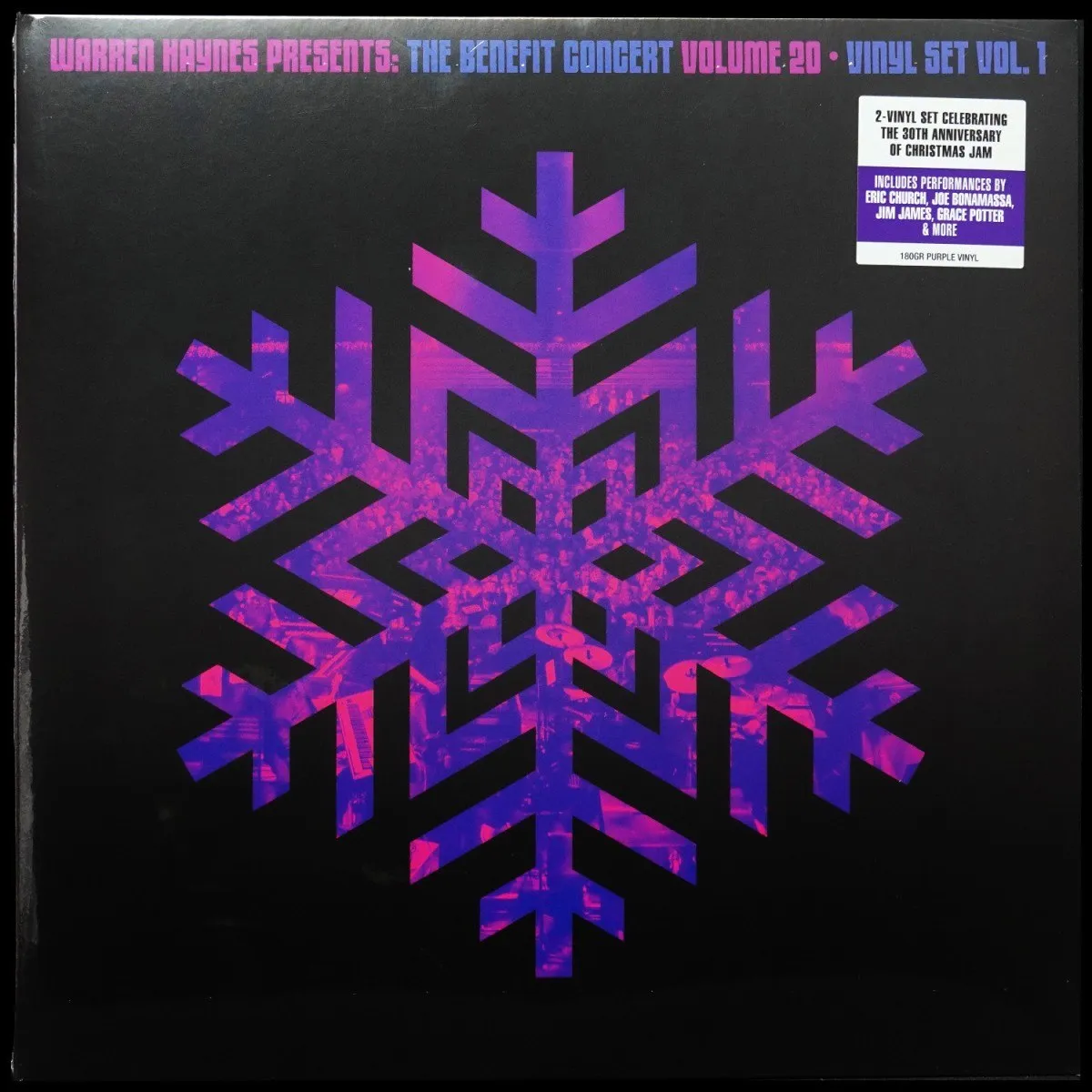 LP V/A — Warren Haynes Presents: The Benefit Concert Volume 20 Vinyl Set Vol 2 (2LP, фиолетовый винил) фото