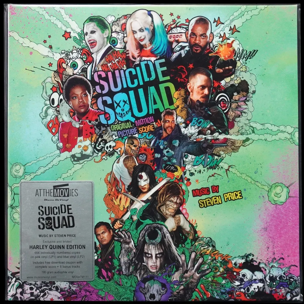 LP Steven Price — Suicide Squad (Original Motion Picture Score) (2LP, цветной винил) фото