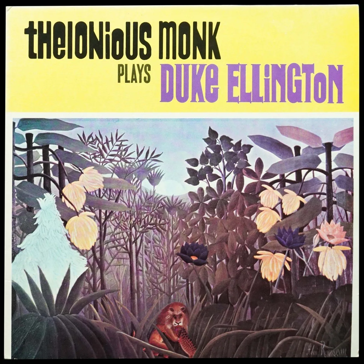 LP Thelonious Monk — Plays Duke Ellington фото