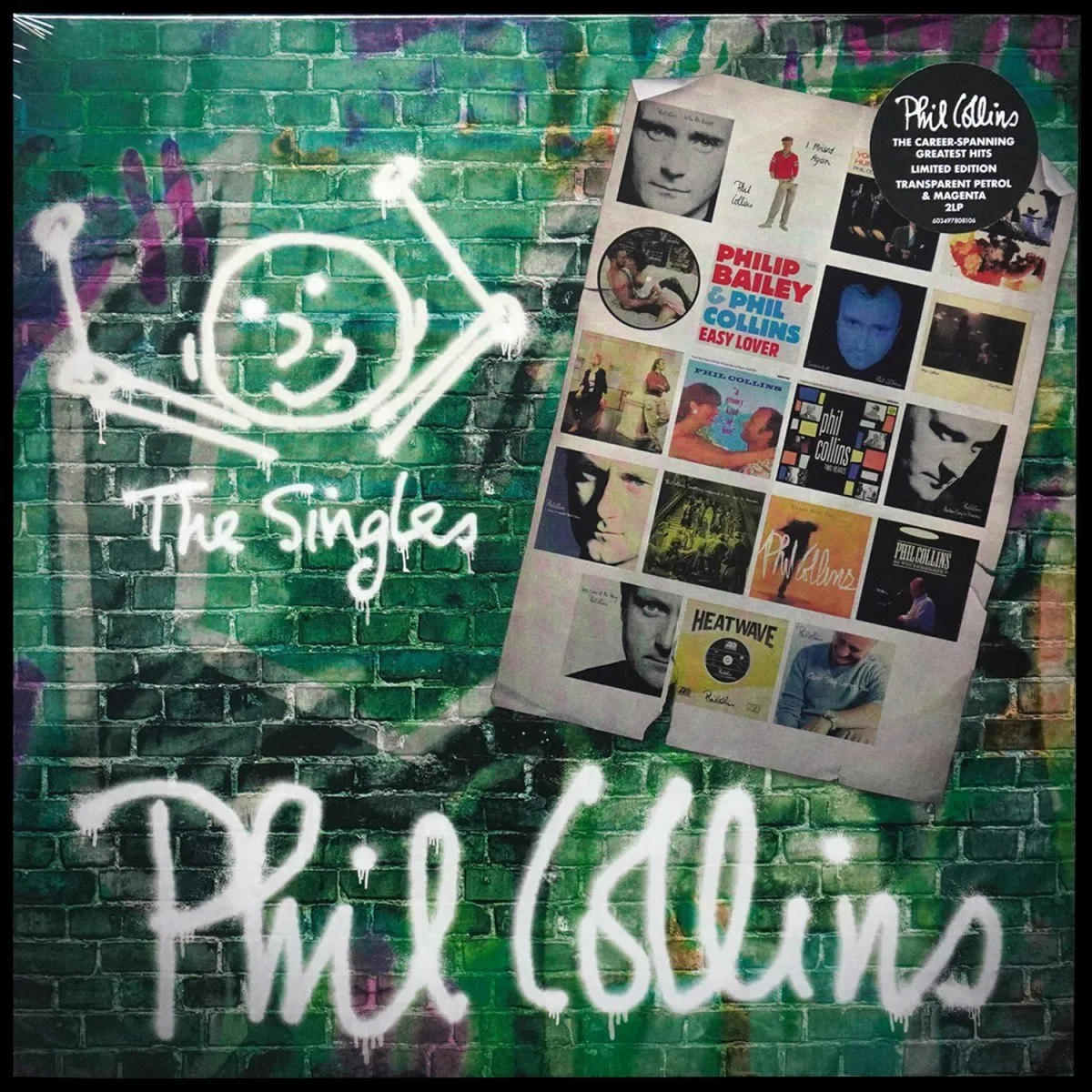 LP Phil Collins — Singles (2LP, цветной винил) фото