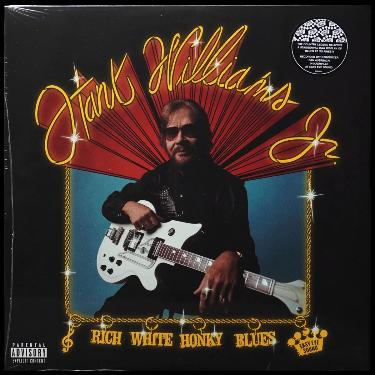 LP Hank Williams Jr. — Rich White Honky Blues фото