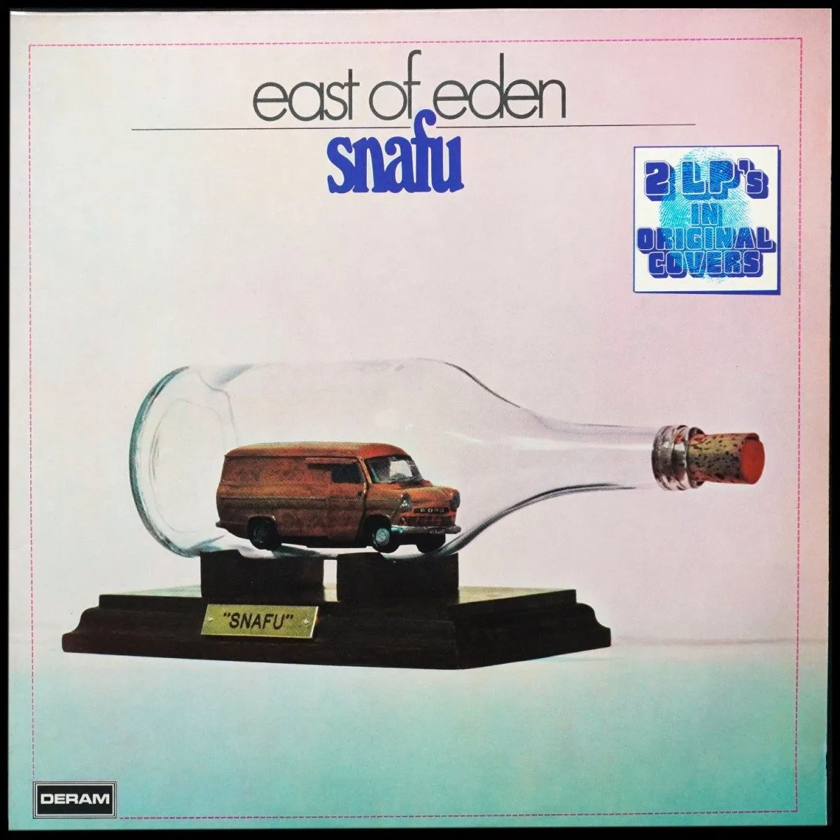 LP East Of Eden — Snafu / Mercator Projected (2LP, промо) фото