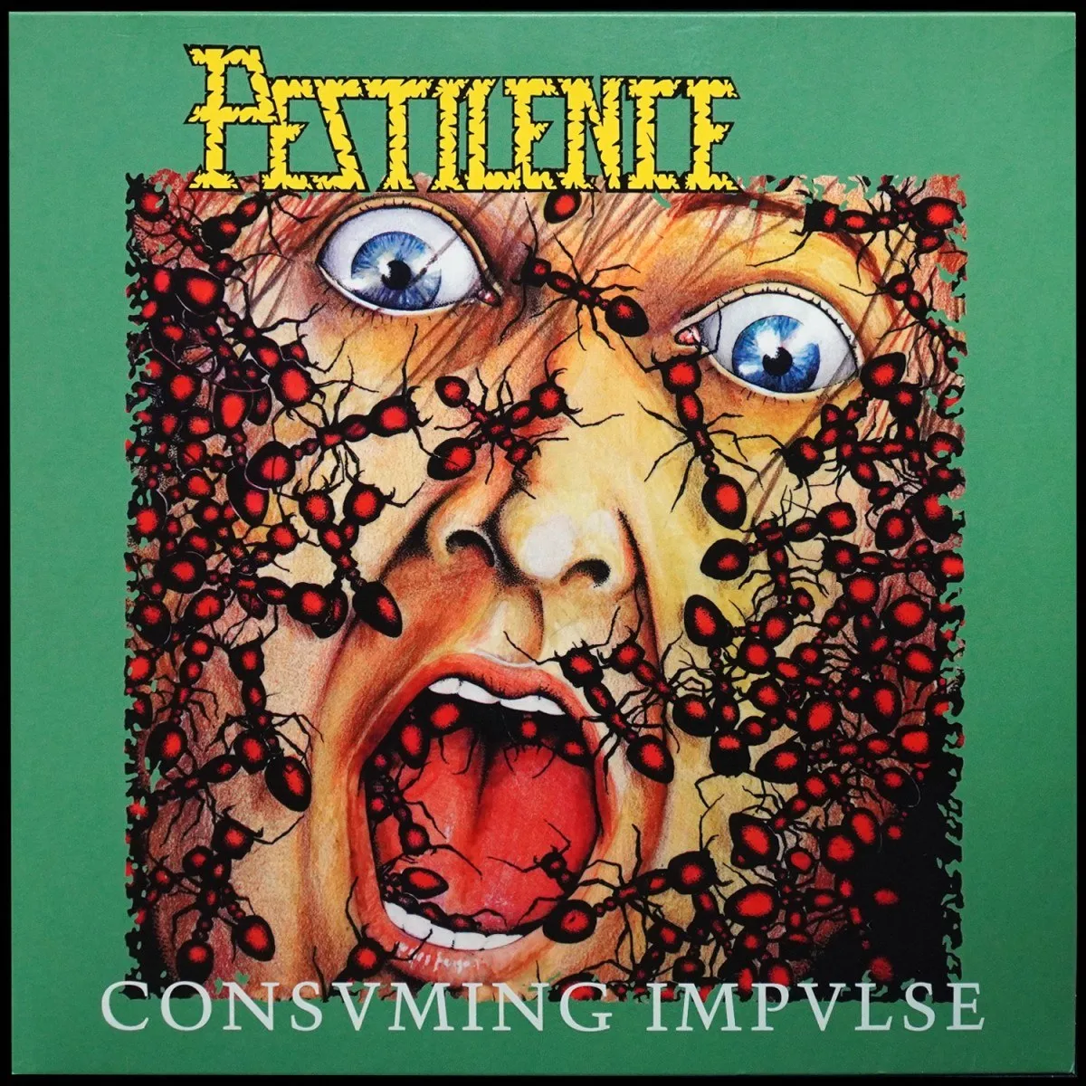 LP Pestilence — Consuming Impulse (цветной винил) фото