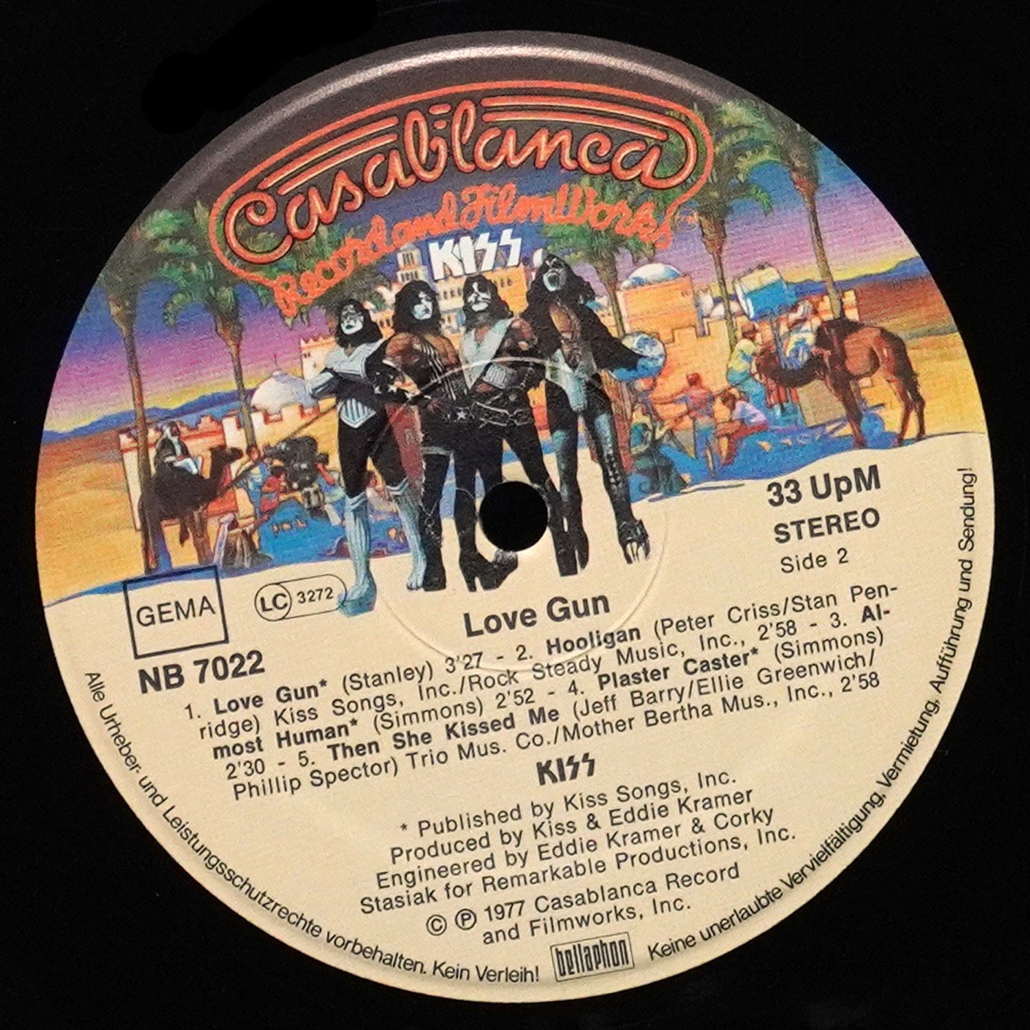 LP Kiss — Love Gun фото 4