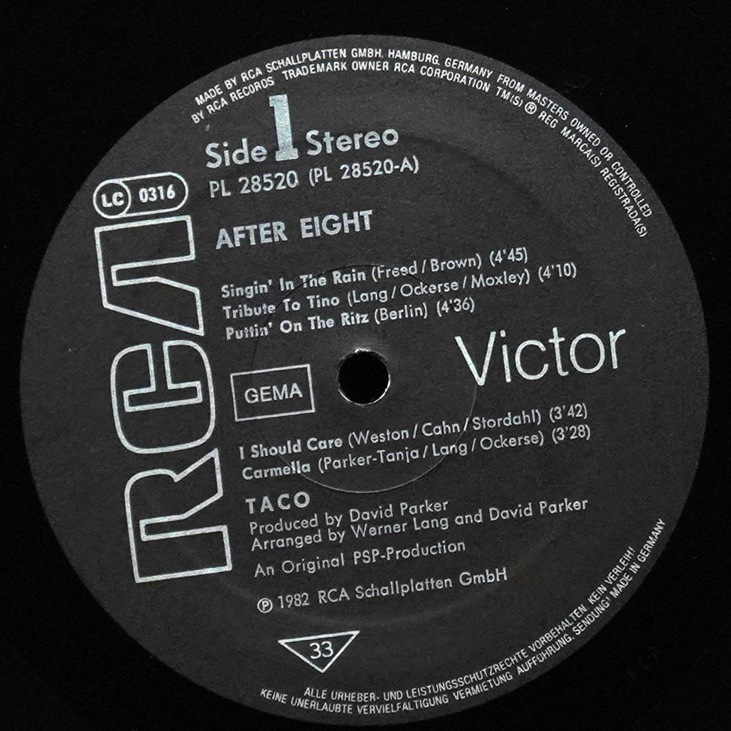 LP Taco — After Eight фото 3