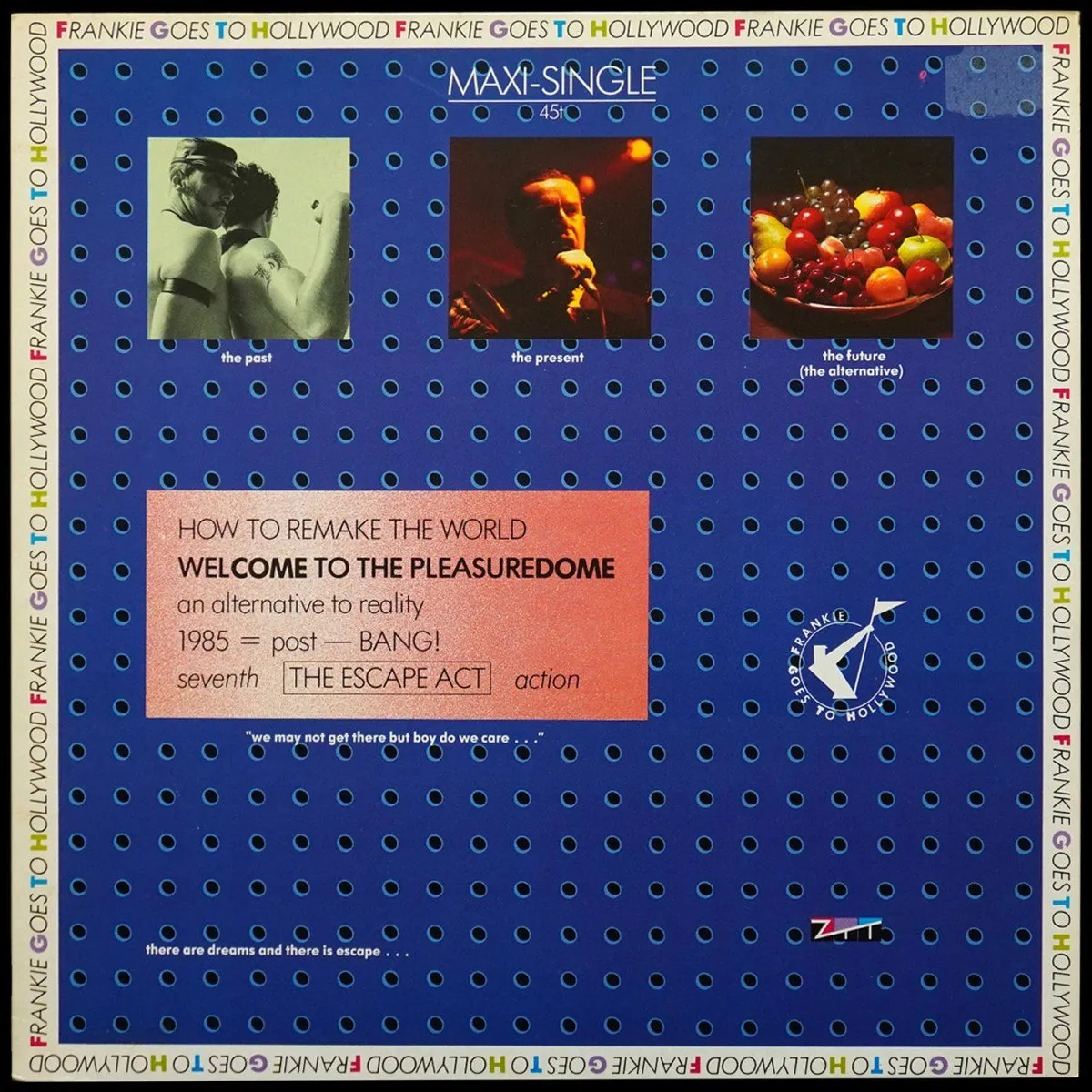 LP Frankie Goes To Hollywood — Welcome To The Pleasuredome (макси сингл) фото