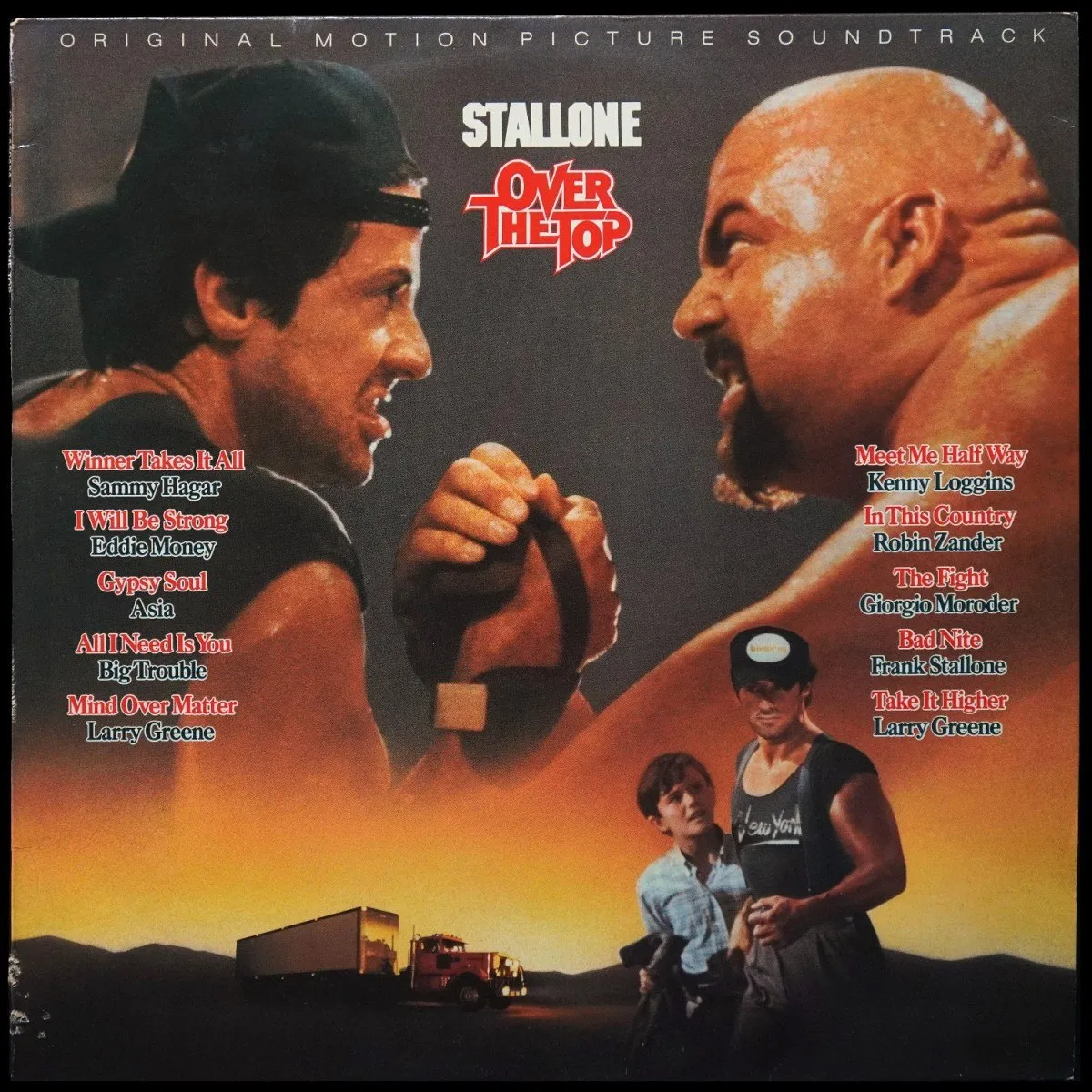 LP V/A — Over The Top (Original Motion Picture Soundtrack) фото