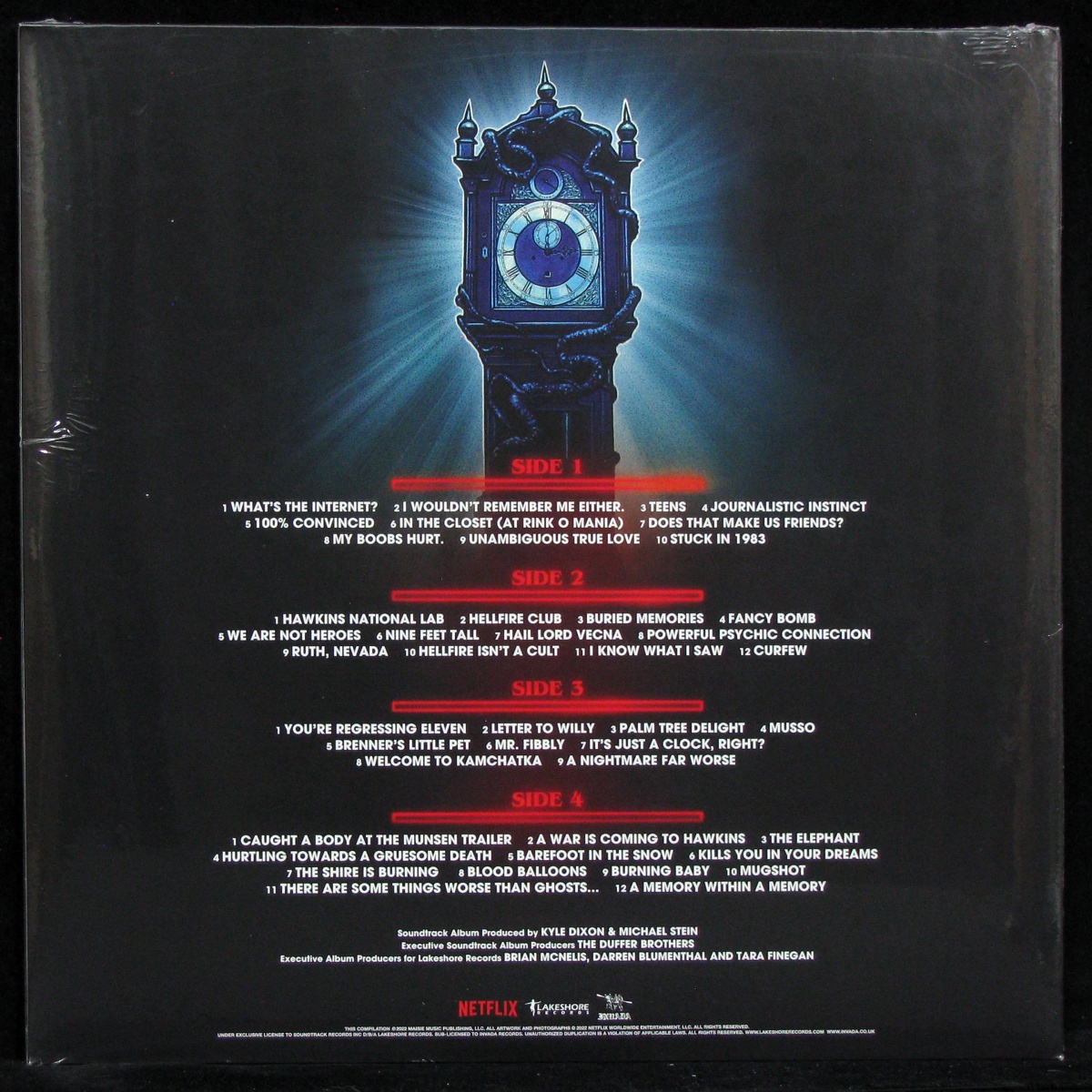 LP V/A — Stranger Things 4 - Volume One (Original Score From The Netflix Series) (2LP) фото 2