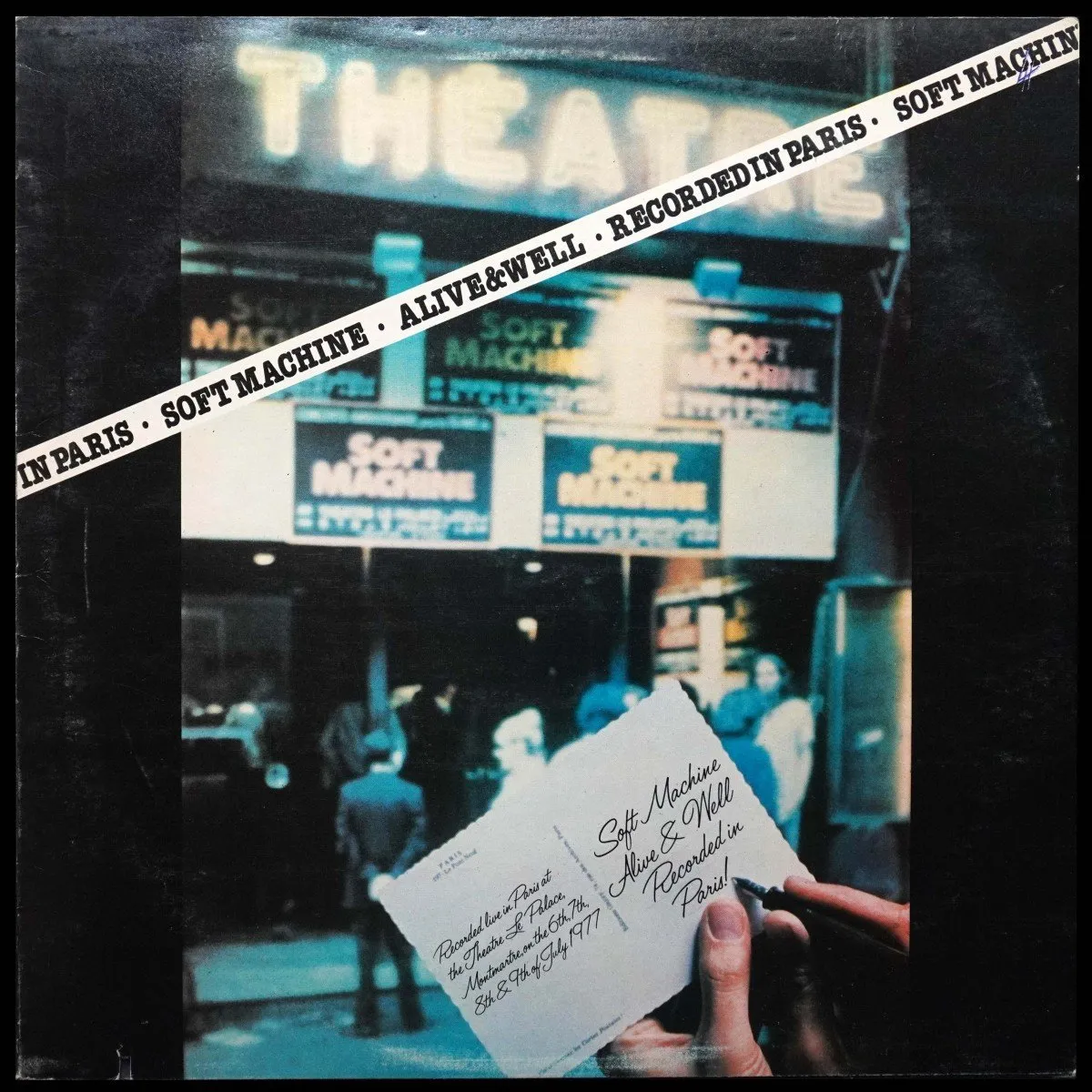 LP Soft Machine — Alive And Well Recorded In Paris фото