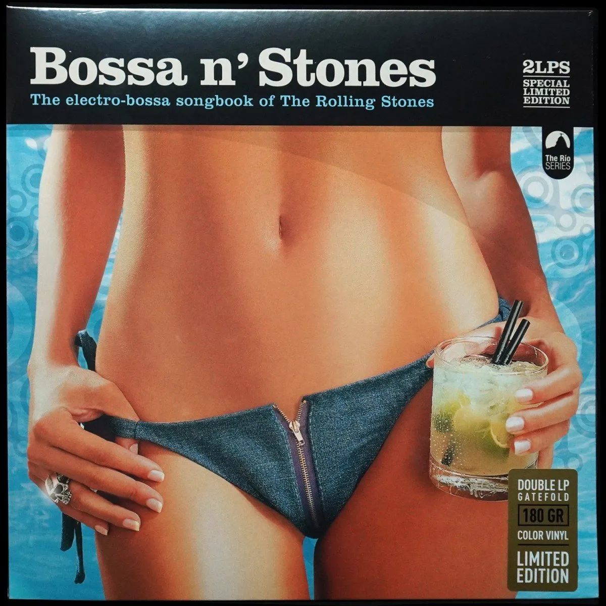 LP V/A — Bossa N' Stones - The Electro-Bossa Songbook Of The Rolling Stones (2LP, цветной винил) фото