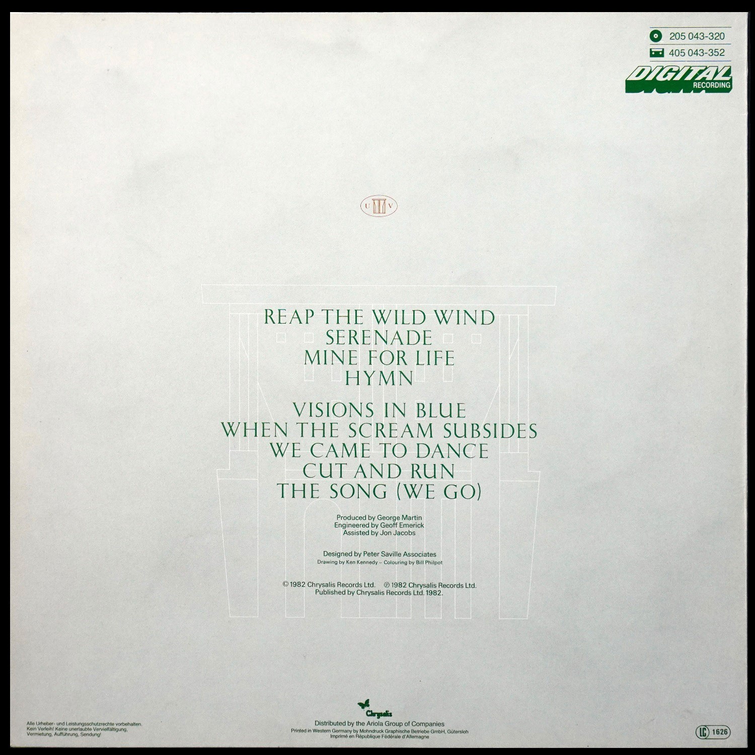LP Ultravox — Quartet фото 2