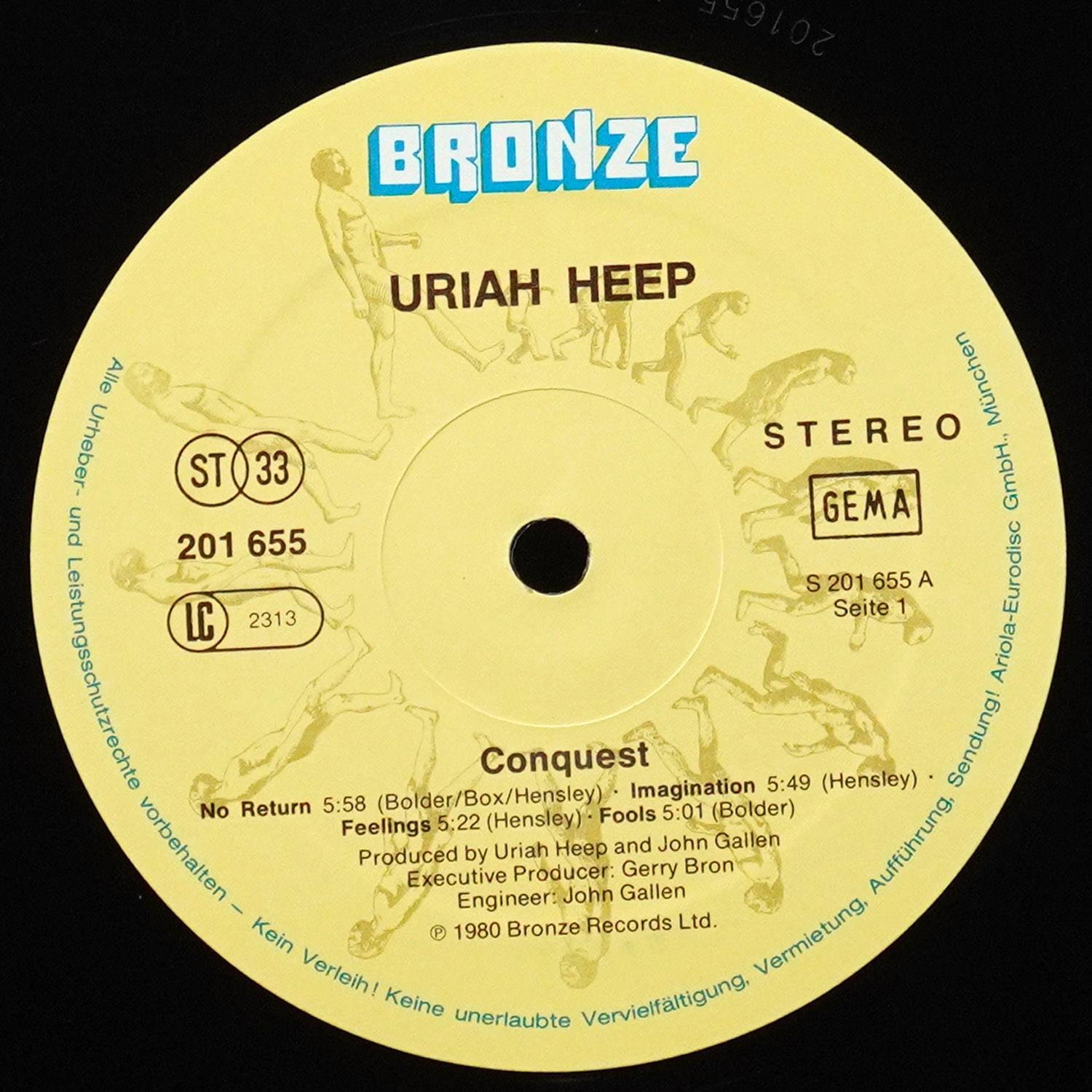 LP Uriah Heep — Conquest фото 3