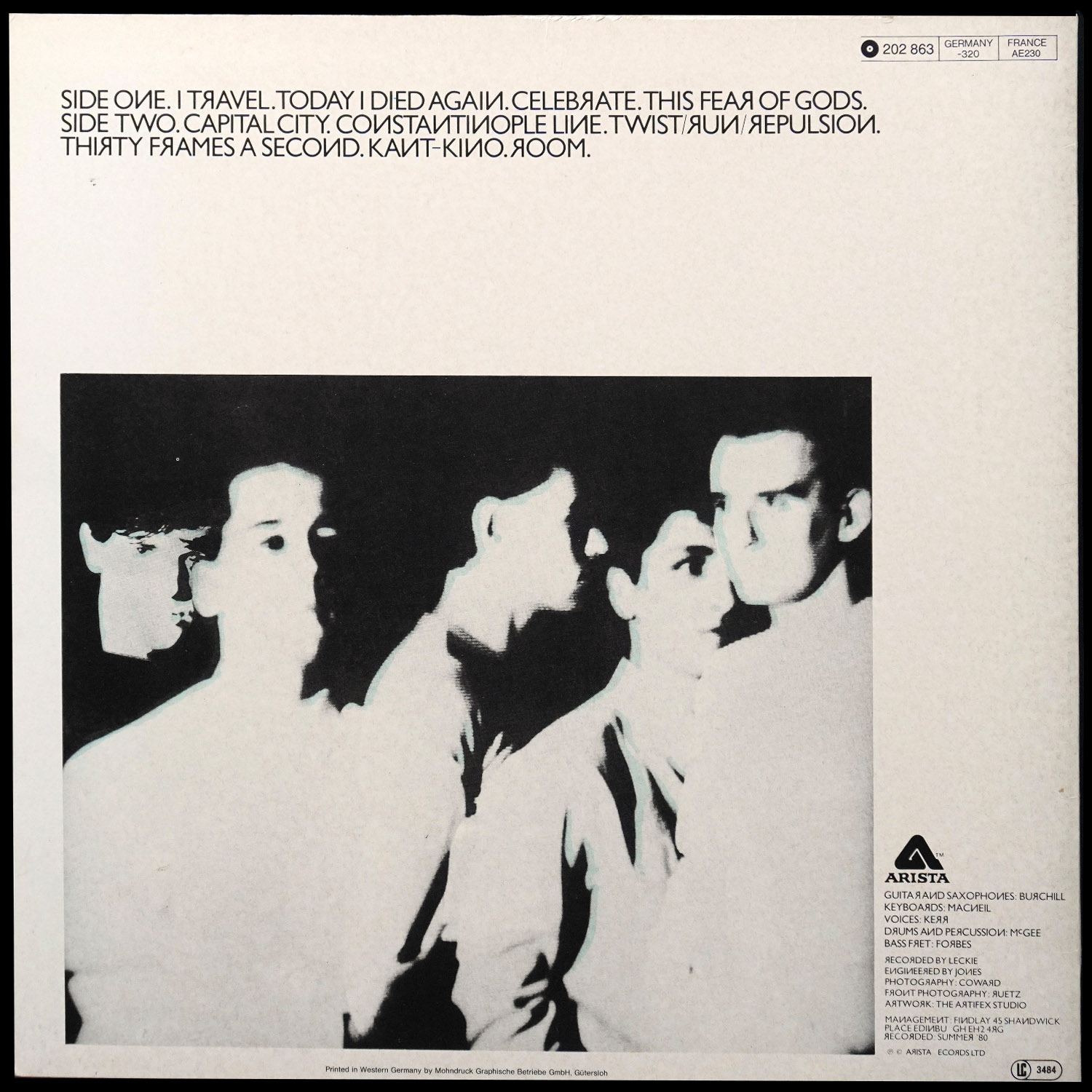 LP Simple Minds — Empires And Dance фото 2
