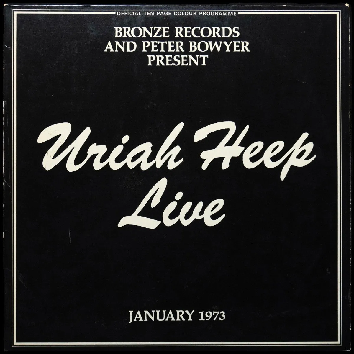 LP Uriah Heep — Uriah Heep Live (2LP, обложка-буклет) фото