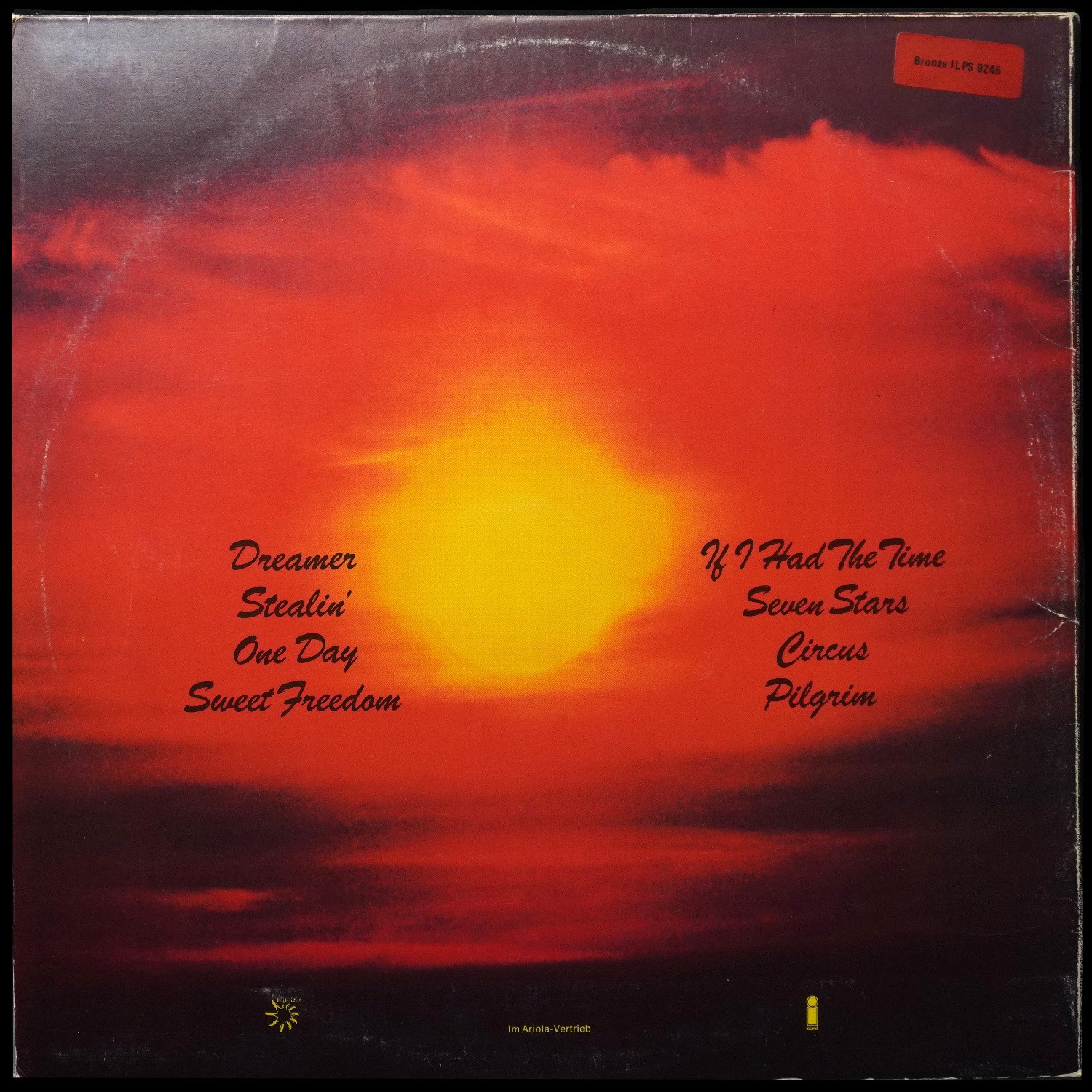 LP Uriah Heep — Sweet Freedom фото 2