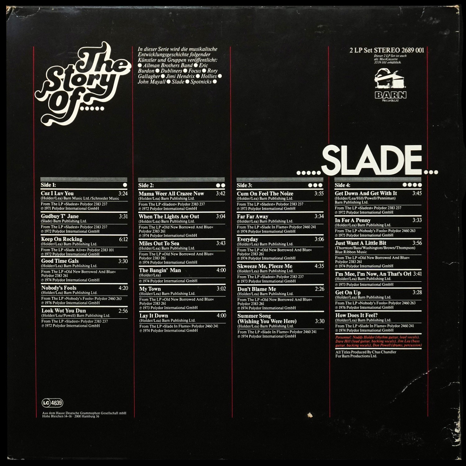 LP Slade — Story Of Slade (2LP) фото 2