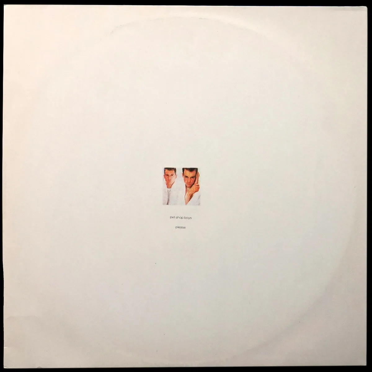 LP Pet Shop Boys — Please фото