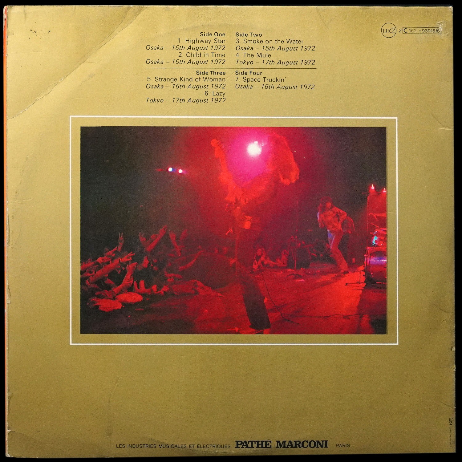 LP Deep Purple — Made In Japan (2LP) фото 2
