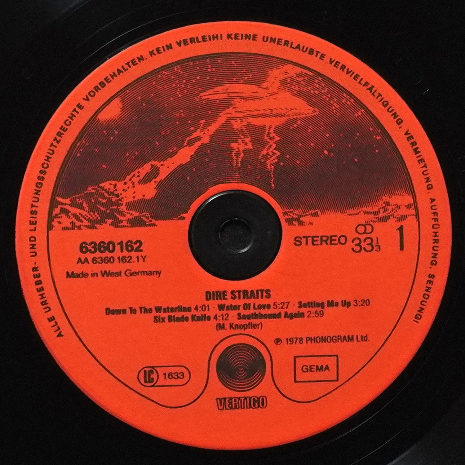 LP Dire Straits — Dire Straits фото 3
