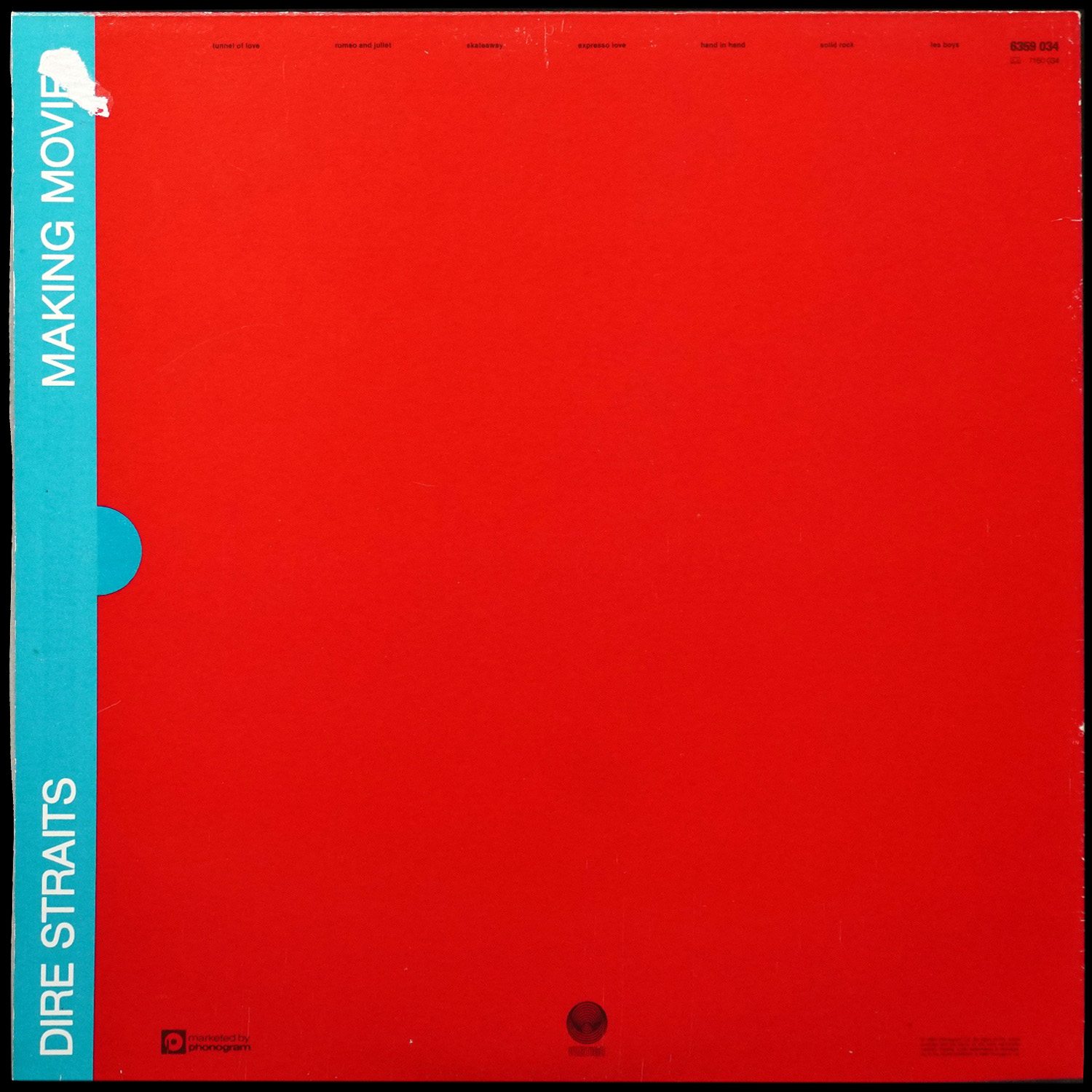 LP Dire Straits — Making Movies фото 2