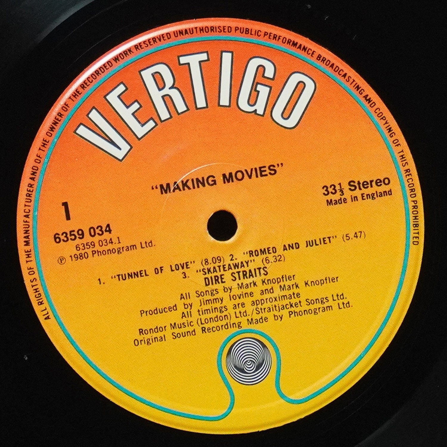LP Dire Straits — Making Movies фото 3