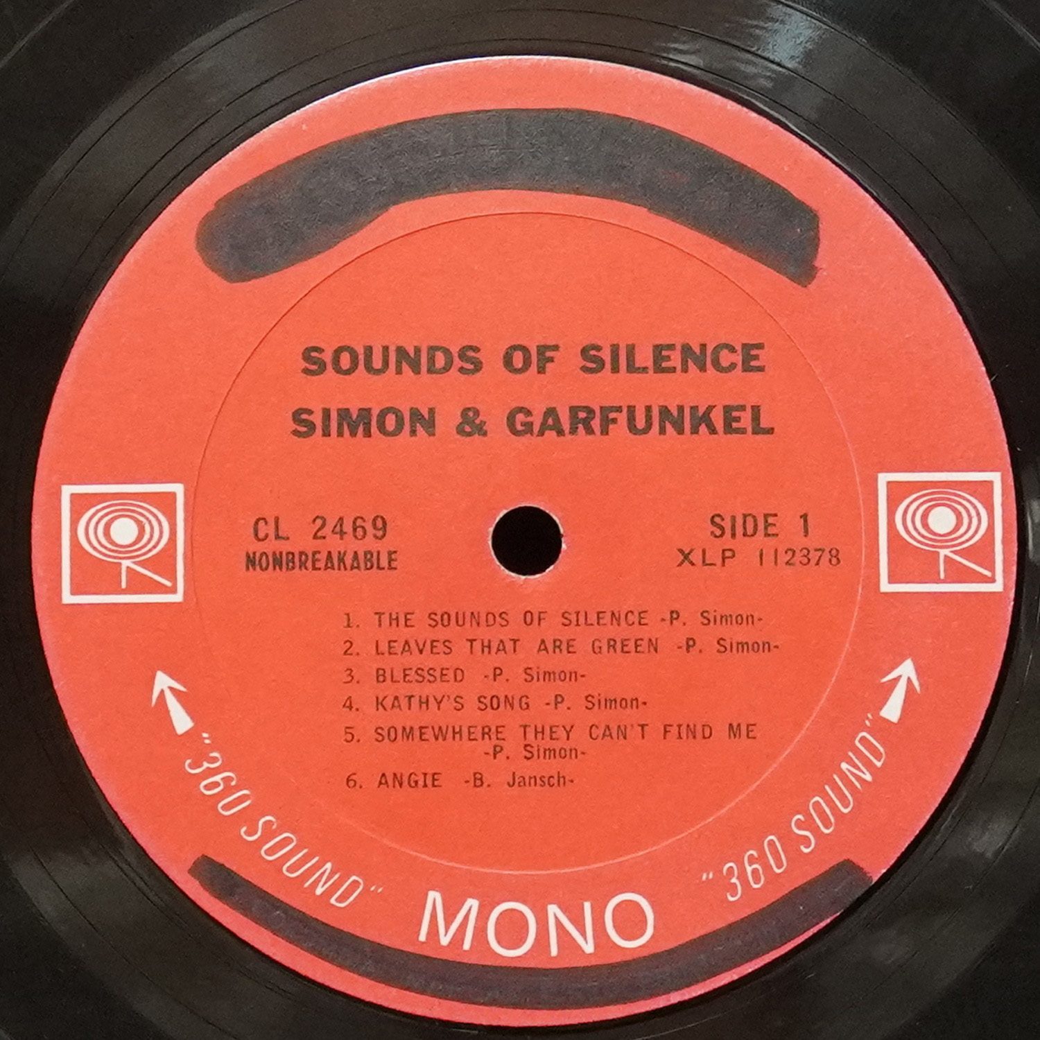 LP Simon & Garfunkel — Sounds Of Silence фото 3