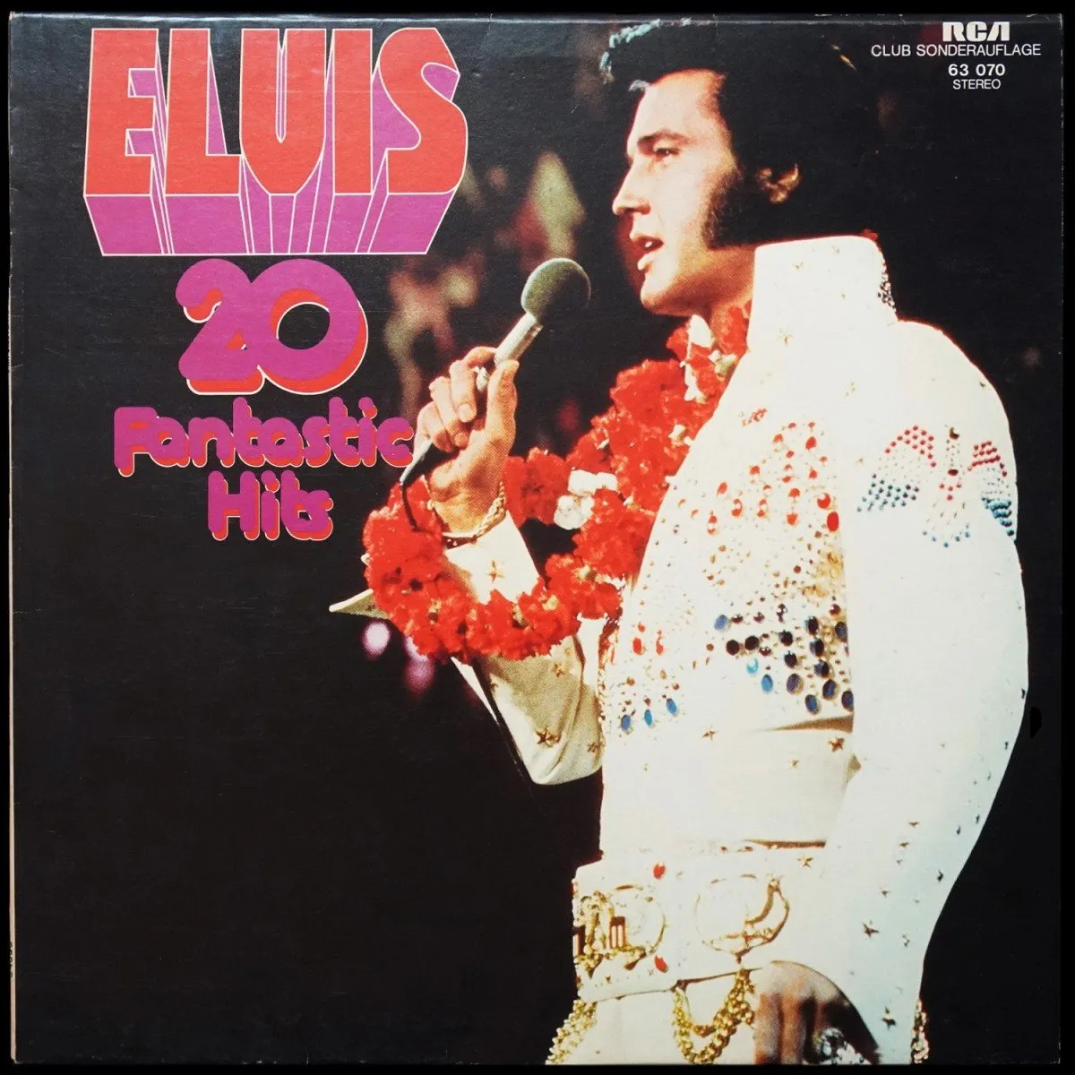 LP Elvis Presley — 20 Fantastic Hits (клубное издание) фото