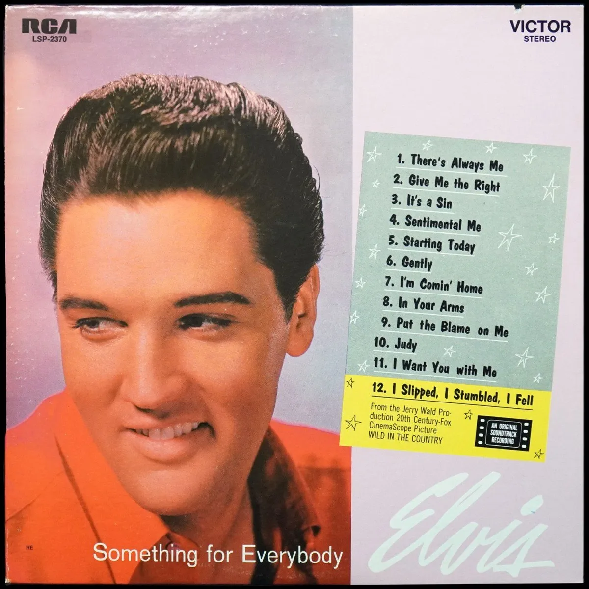 LP Elvis Presley — Something For Everybody фото