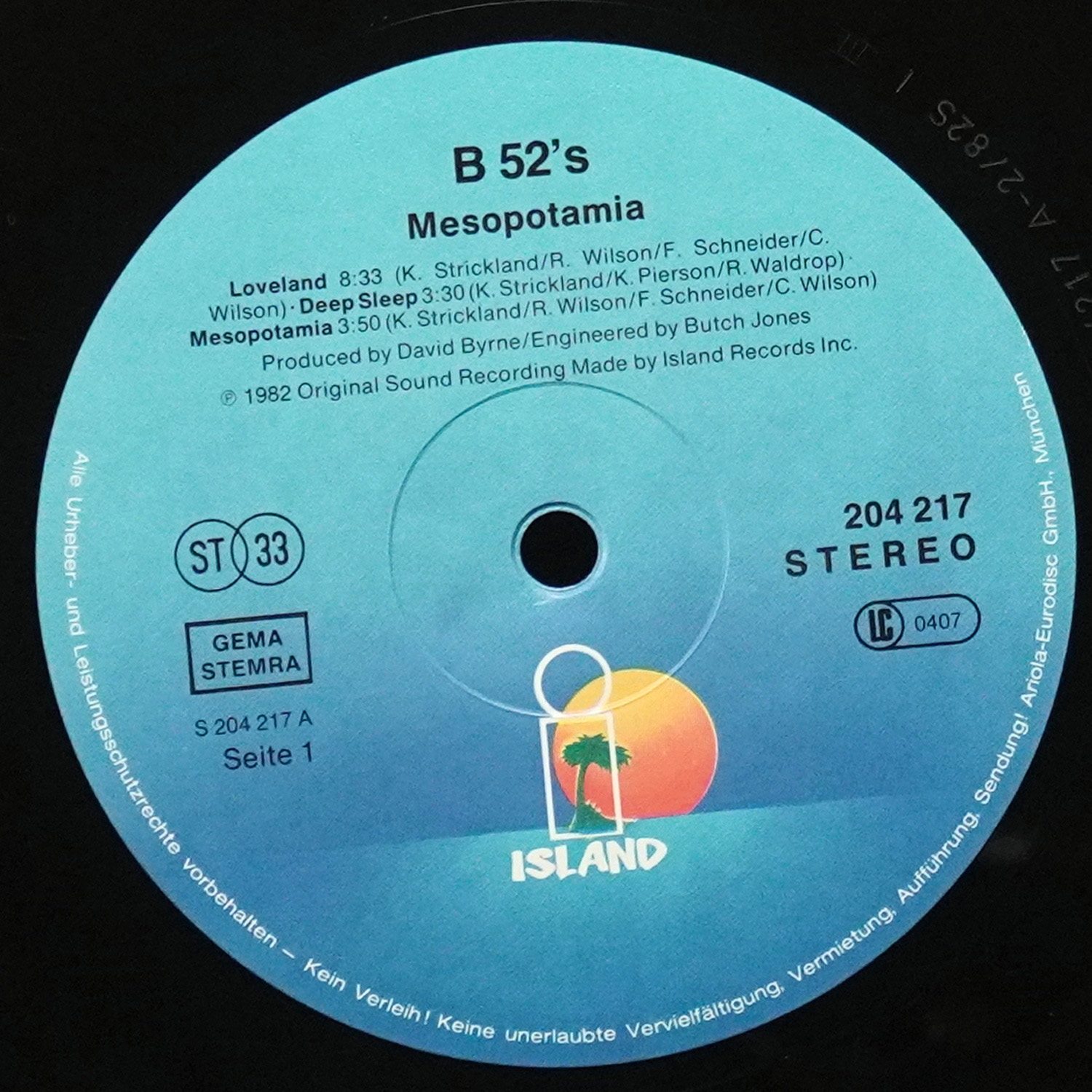 LP B-52's — Mesopotamia фото 2