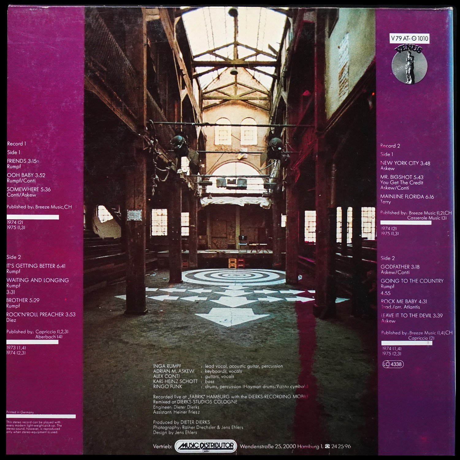 LP Atlantis — Live (2LP) фото 2