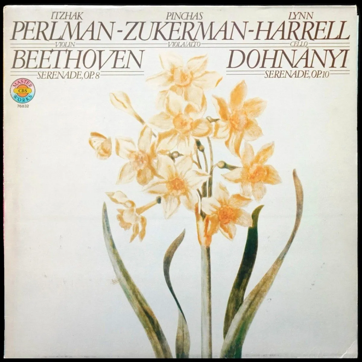 LP Itzhak Perlman — Beethoven: Serenade, Op. 10 / Serenade, Op. 8 фото