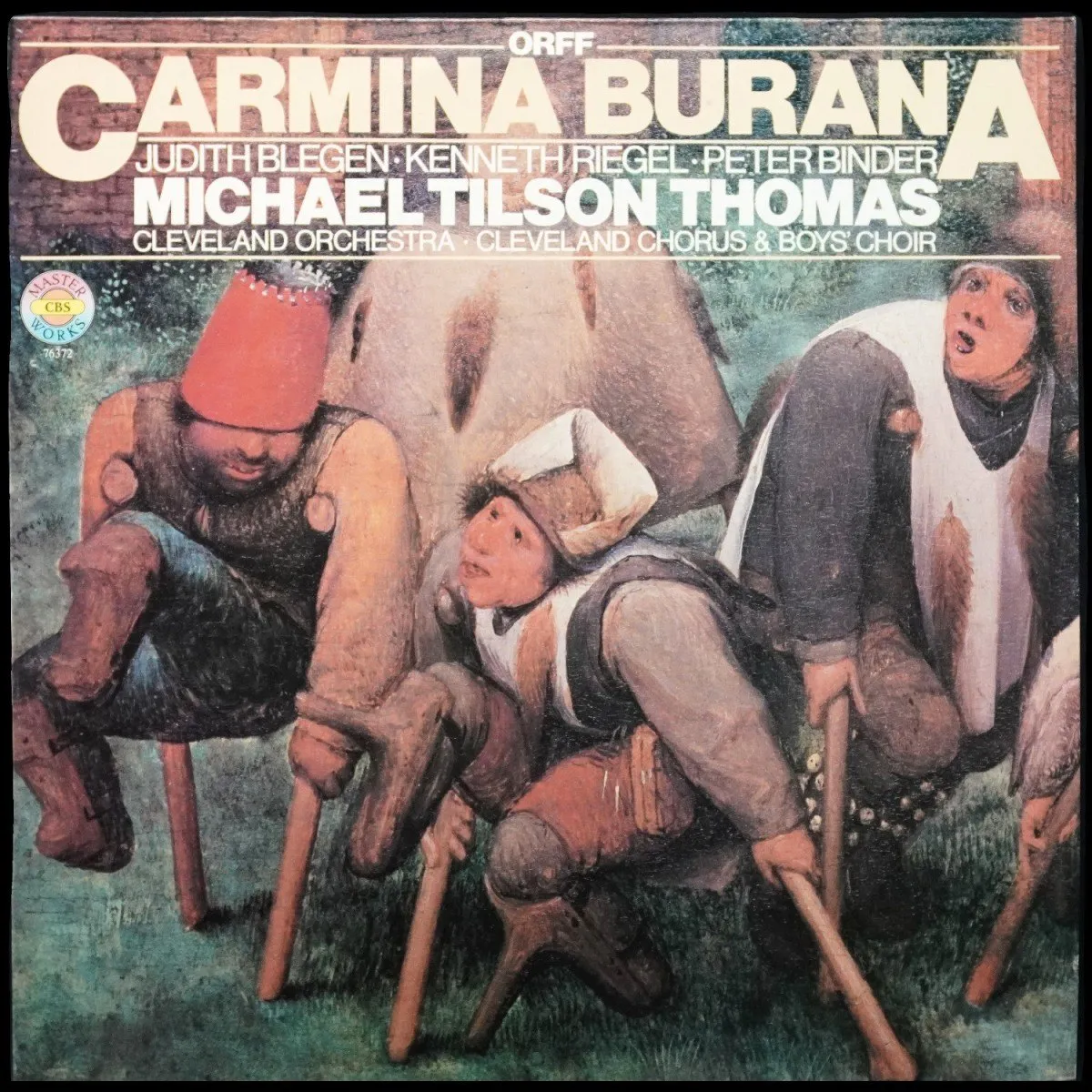 LP Michael Tilson Thomas — Carl Orff: Carmina Burana фото