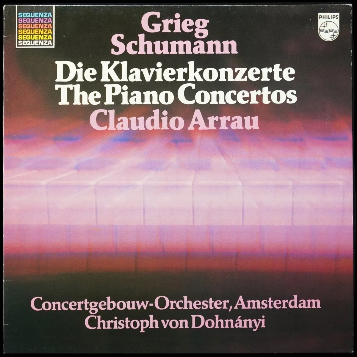 LP Christoph von Dohnanyi — Grieg; Schumann: Die Klavierkonzerte = The Piano Concertos фото