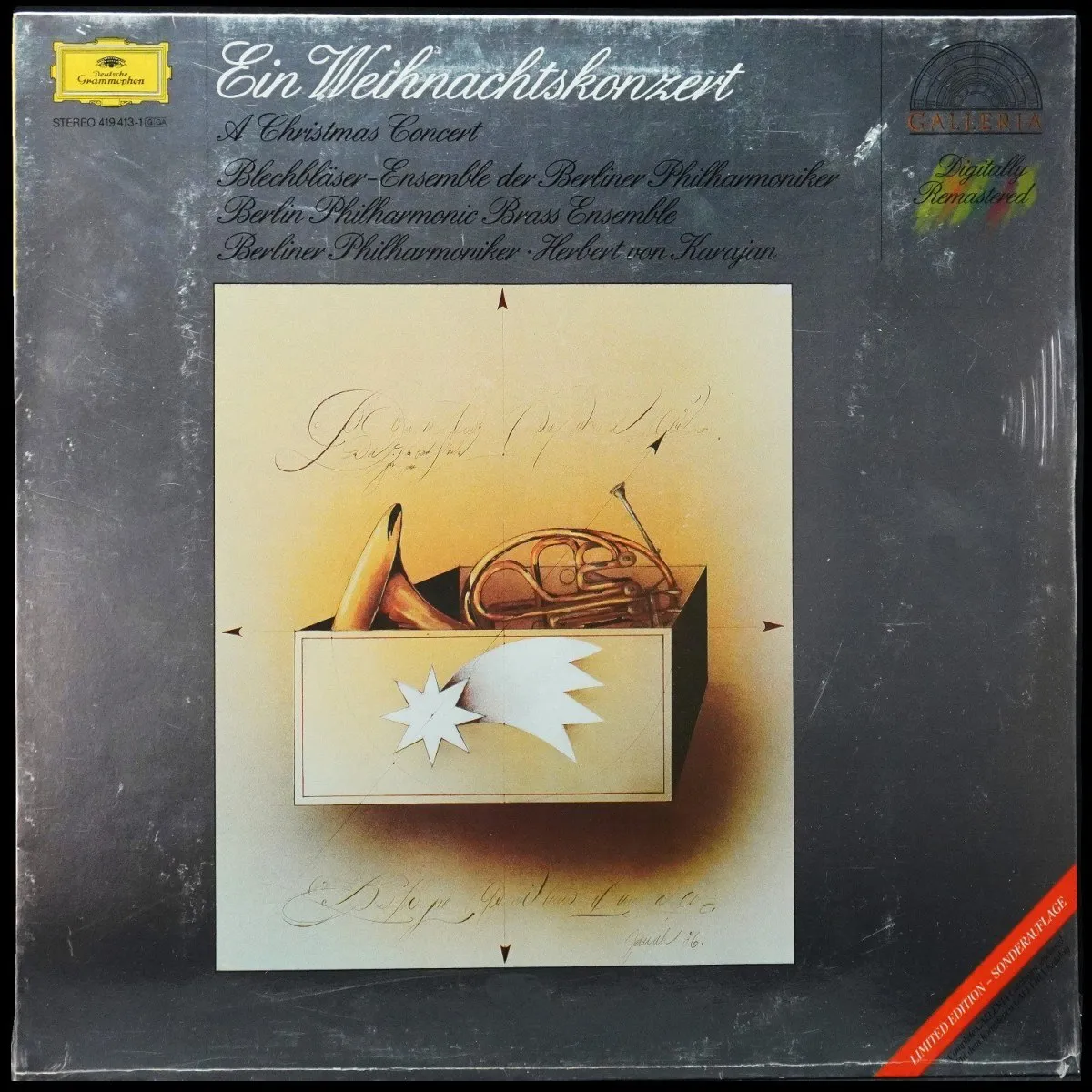 LP Herbert Von Karajan — Ein Weihnachtskonzert = A Christmas Concert фото