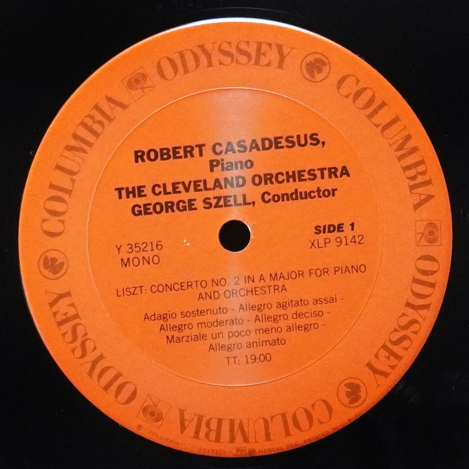 LP George Szell — Liszt: Concerto No. 2 In A Major / Weber: Concerstück In F Minor, Op. 79 фото 2